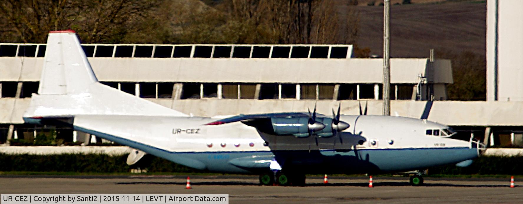UR-CEZ, 1966 Antonov An-12BP C/N 6344304, Parked at the cargo area.
