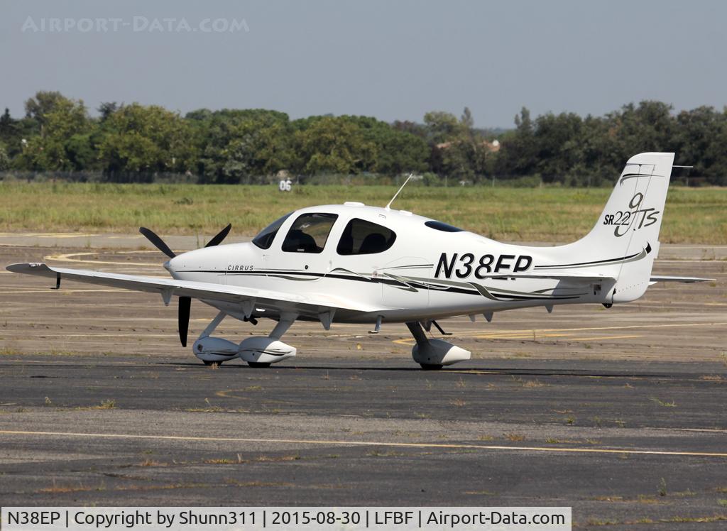 N38EP, 2006 Cirrus SR22 GTS C/N 2068, Parked at the General Aviation...