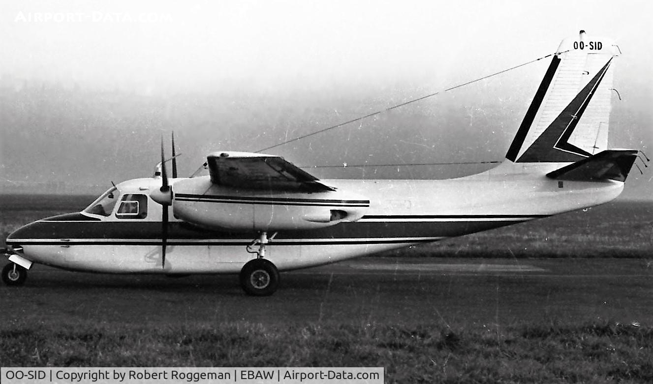 OO-SID, Aero Commander 680E Commander C/N 357-46, Mid 1960's.