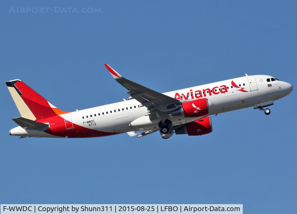 F-WWDC, 2015 Airbus A320-214 C/N 6712, C/n 6712 - To be PR-OCR