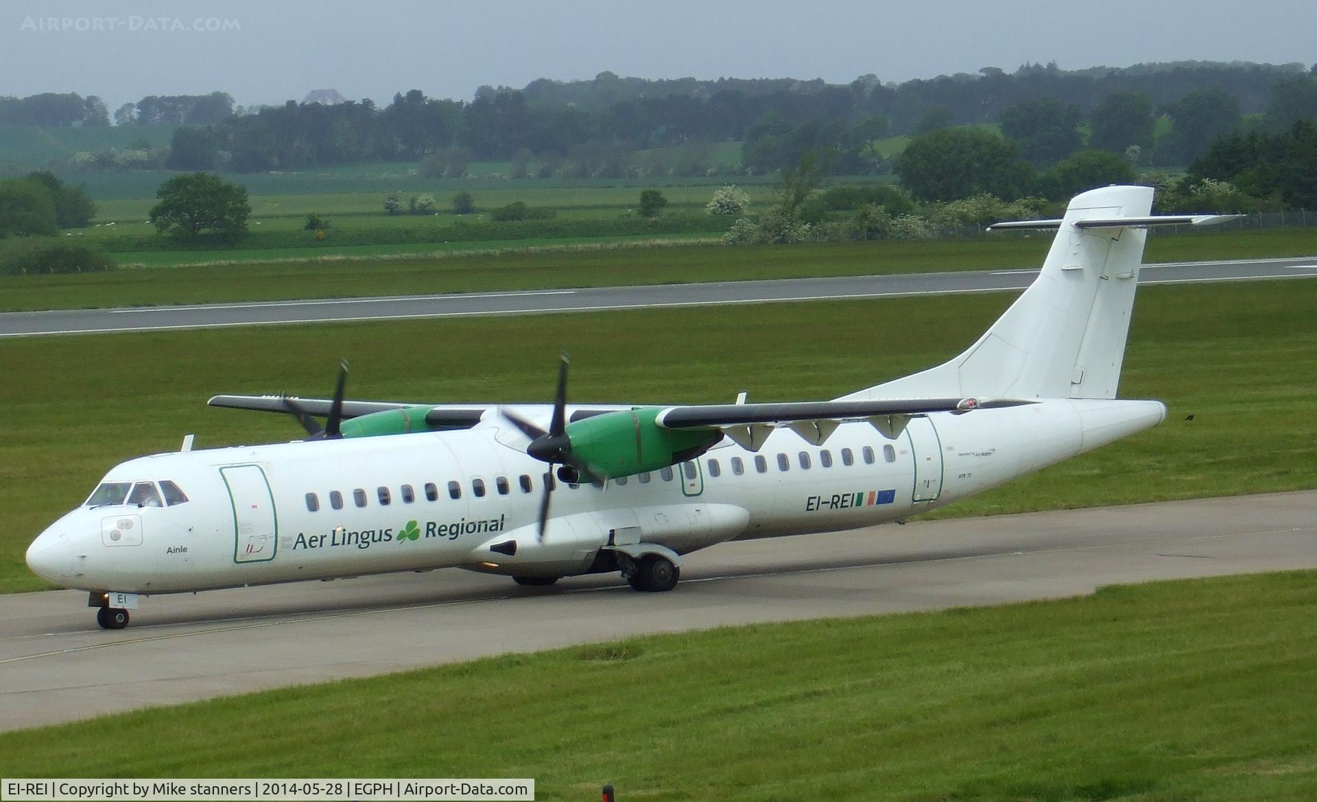 EI-REI, 1991 ATR 72-201 C/N 267, Aer lingus ATR-72 Taxiiing to runway 06