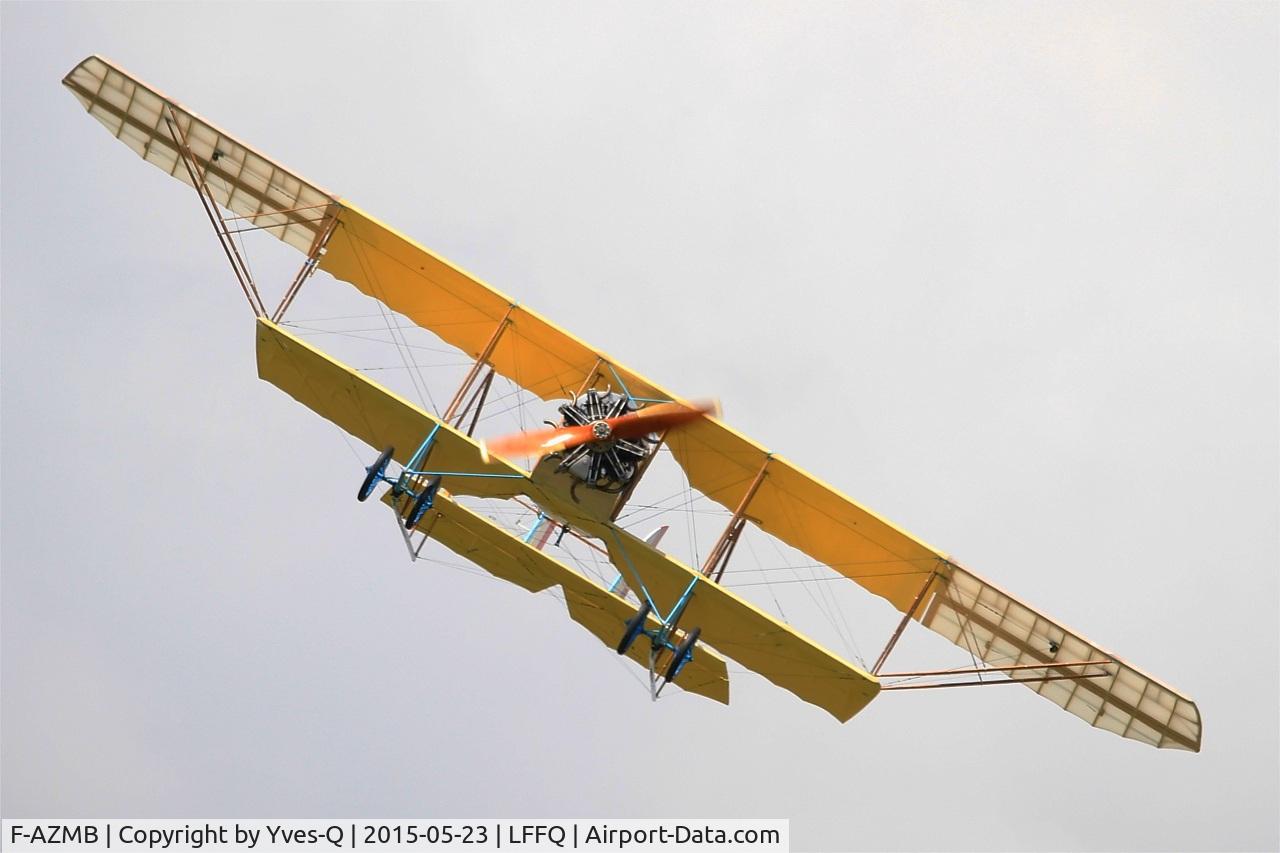 F-AZMB, Caudron G.3 C/N SA-33, Caudron G.3, On display, La Ferté-Alais airfield (LFFQ) Airshow 2015