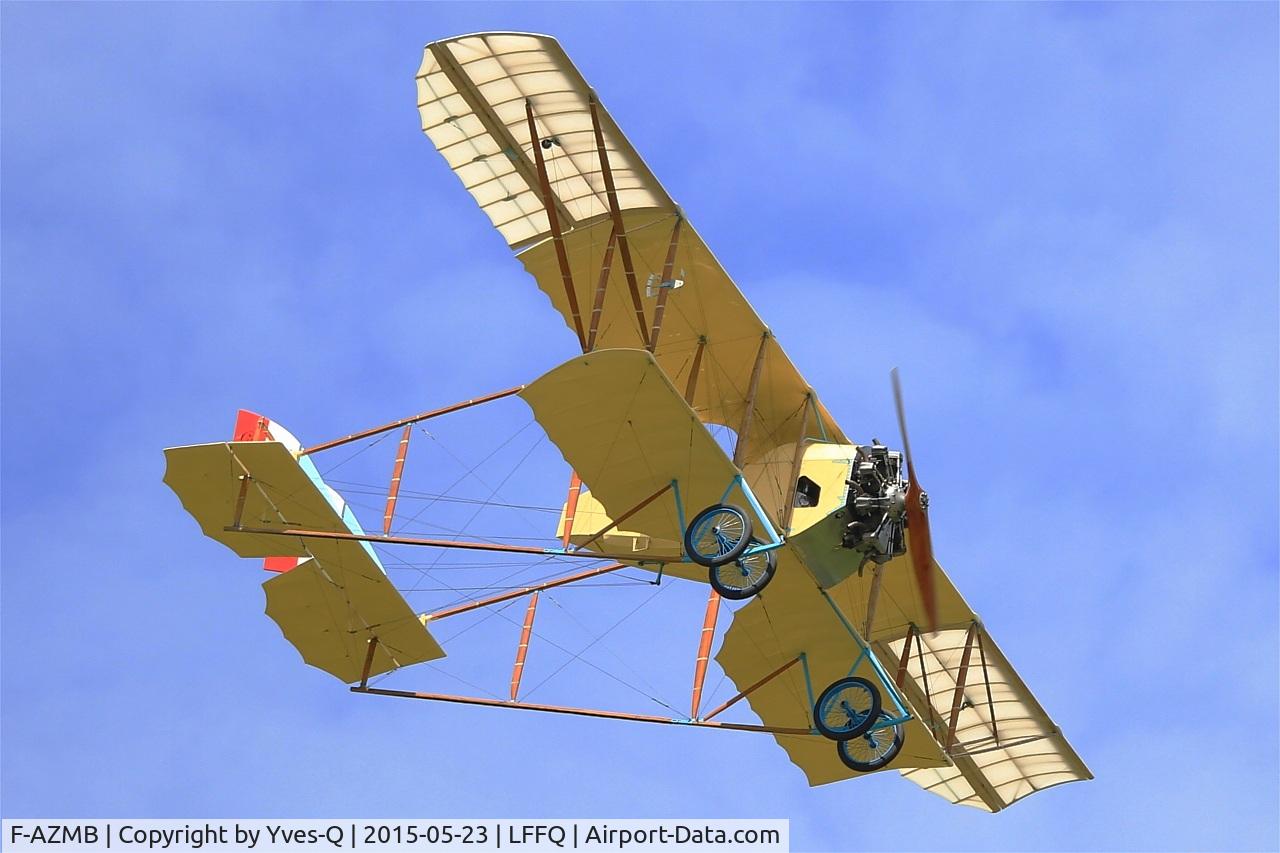 F-AZMB, Caudron G.3 C/N SA-33, Caudron G.3, On display, La Ferté-Alais airfield (LFFQ) Airshow 2015