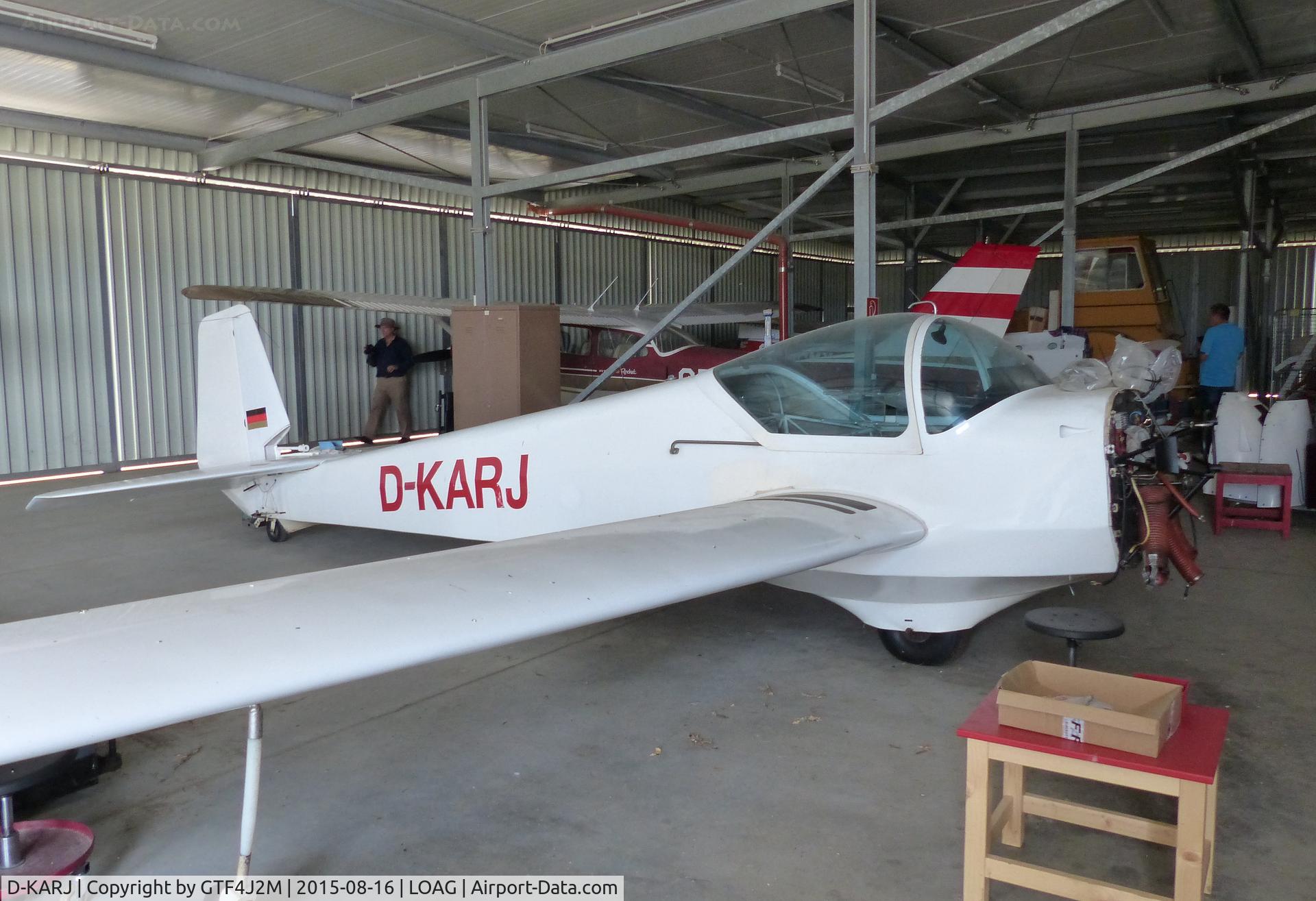 D-KARJ, M&D Flugzeugbau AVO 68-S Samburo C/N 012, D-KARJ at Krems, Austria 16.8.15