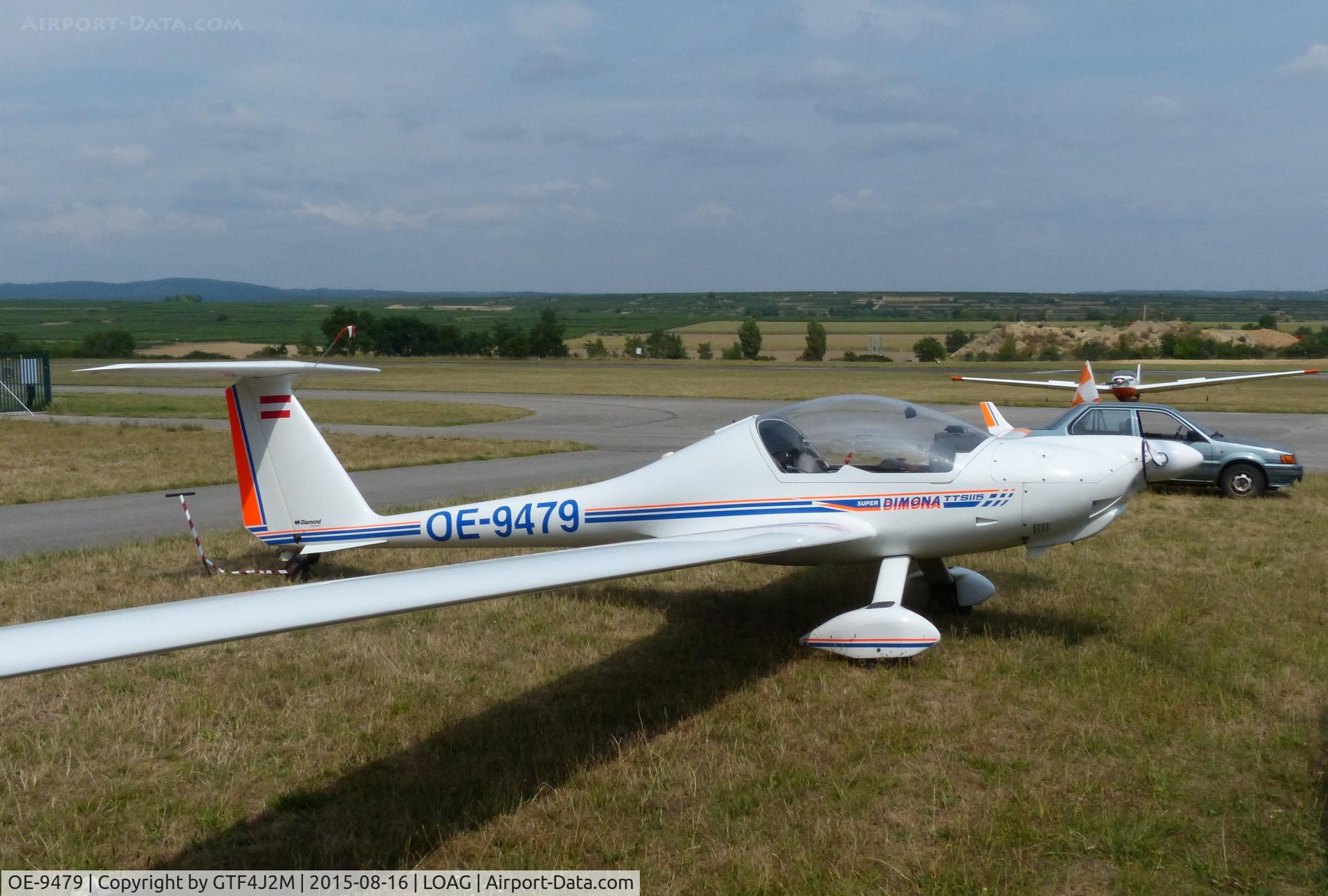 OE-9479, Diamond HK-36 TTS Super Dimona C/N 36588, OE-9479 at Krems, Austria 16.8.15