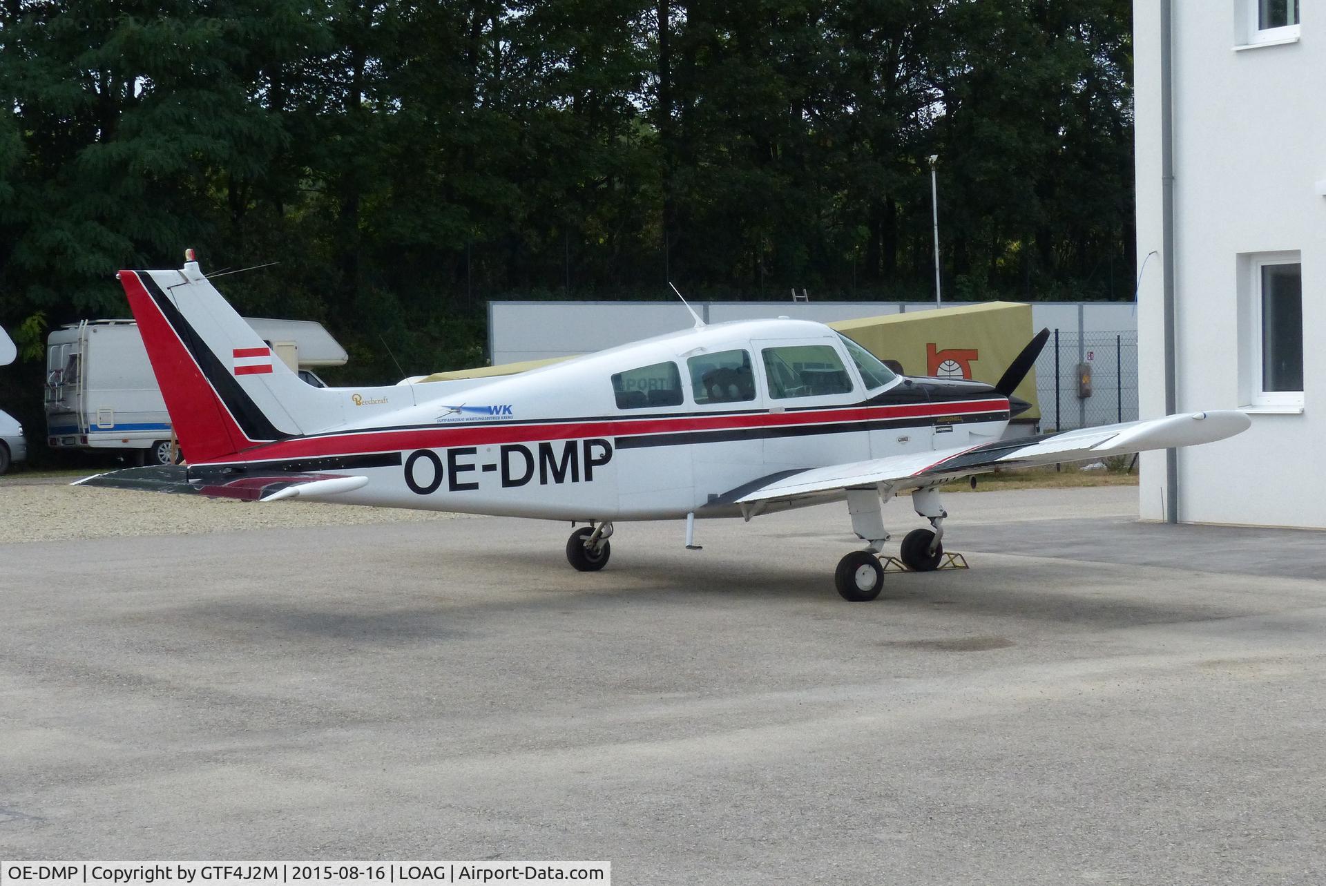 OE-DMP, 1976 Beech C 23 C/N M 1818, OE-DMP at Krems, Austria 16.8.15