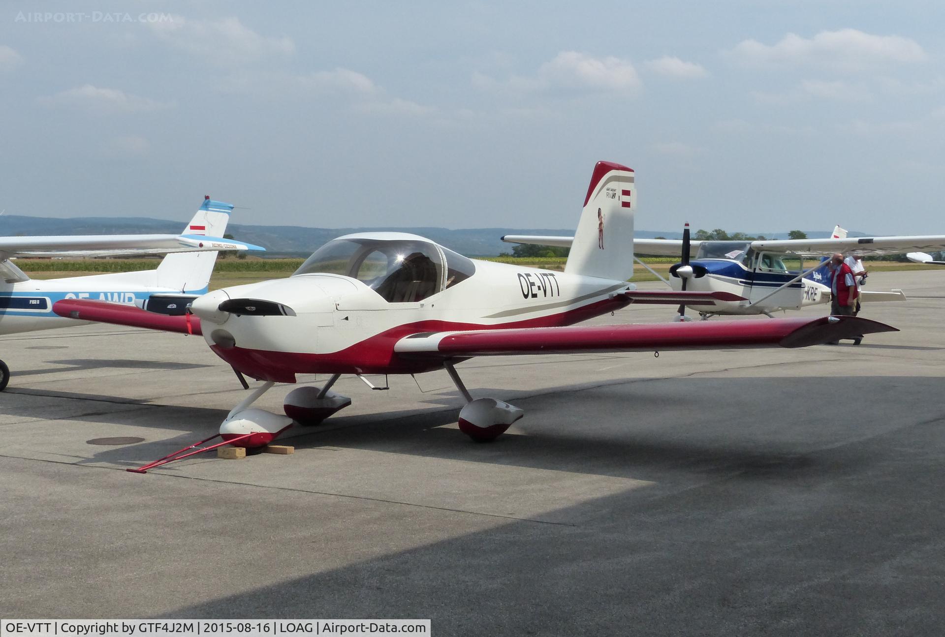 OE-VTT, Vans RV-12 C/N Not found OE-VTT, OE-VTT at Krems, Austria 16.8.15