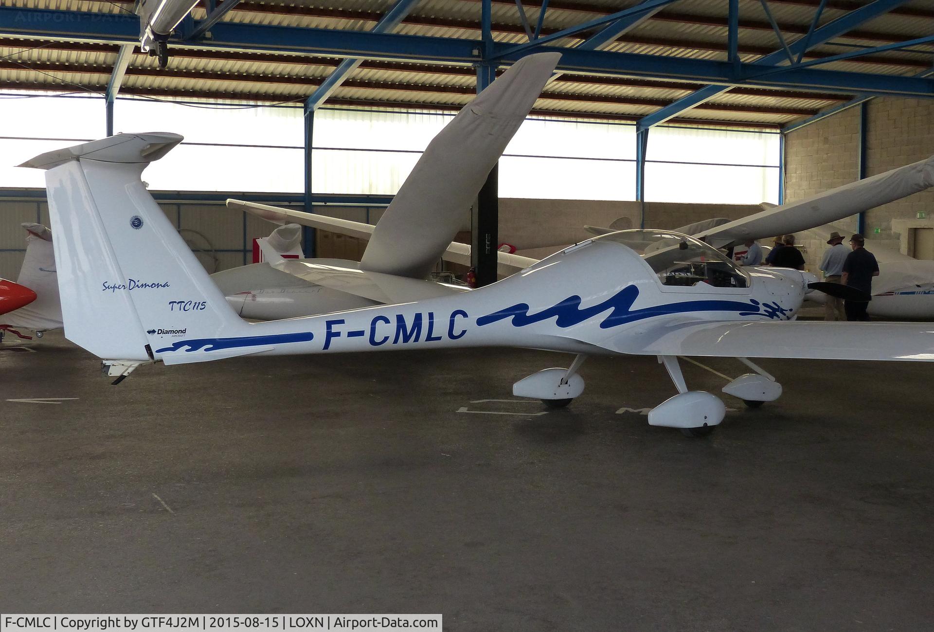 F-CMLC, Diamond HK-36 TTC Super Dimona C/N 36.733, F-CMLC at Wiener Neustadt Oest, Austria 15.8.15