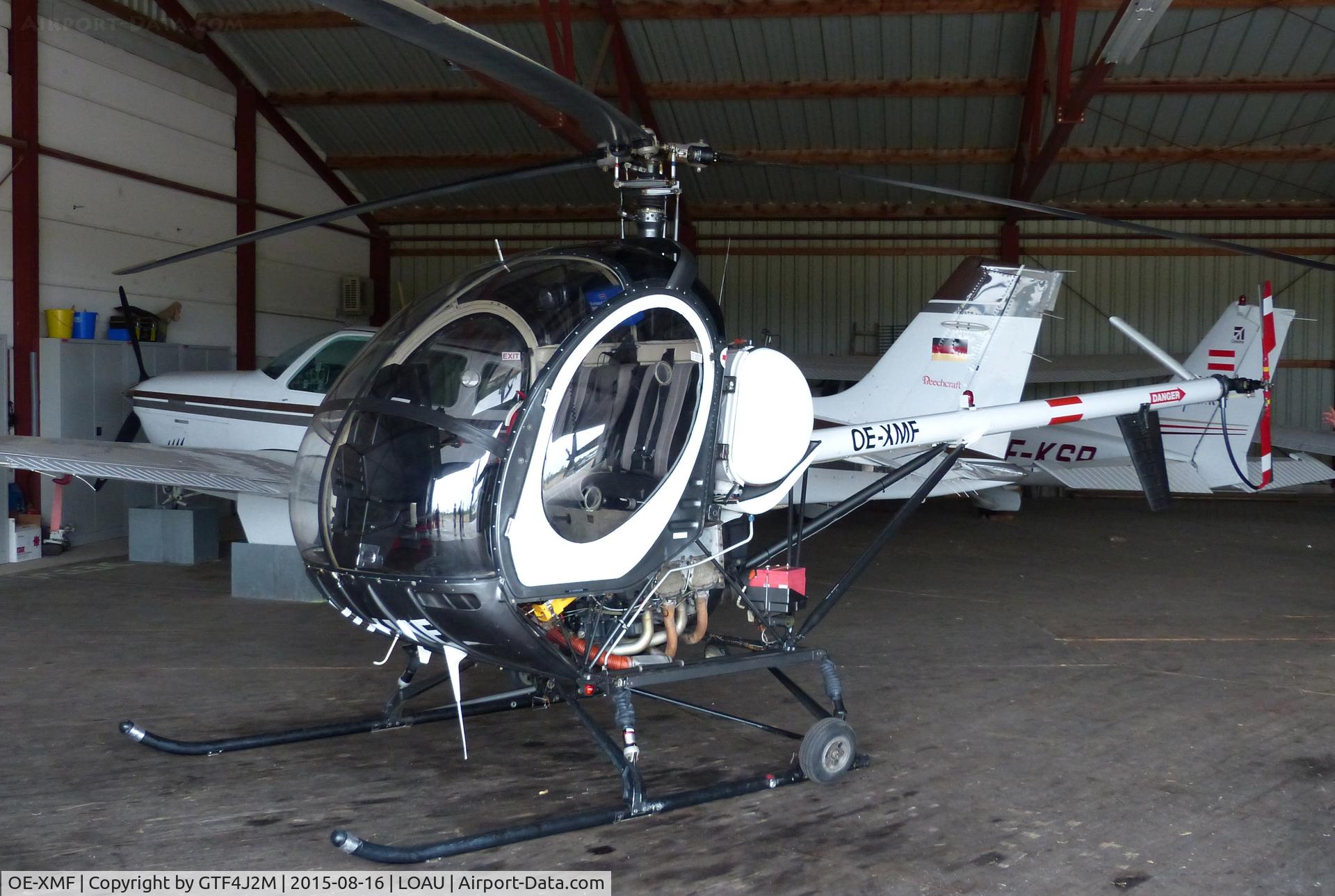 OE-XMF, Hughes 269C C/N 1140372, OE-XMF at Stockerau, Austria 16.8.15
