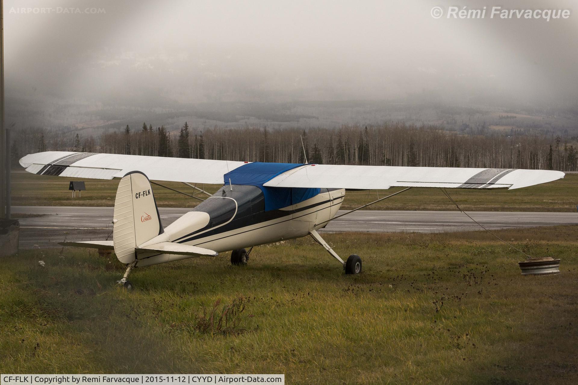 CF-FLK, 1948 Cessna 120 C/N 14332, Parked at Tsayta Air hanger.