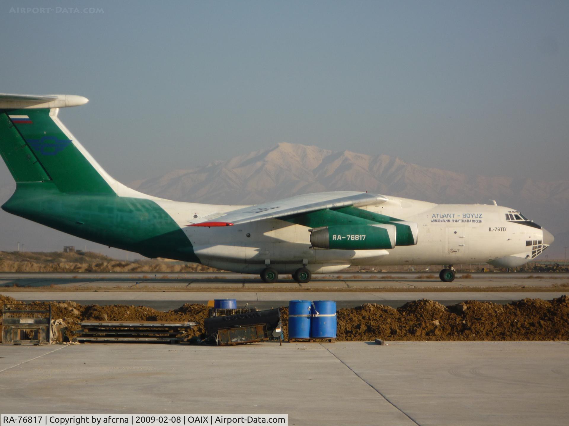 RA-76817, 1992 Ilyushin IL-76TD C/N 1023412387, commercial cargo