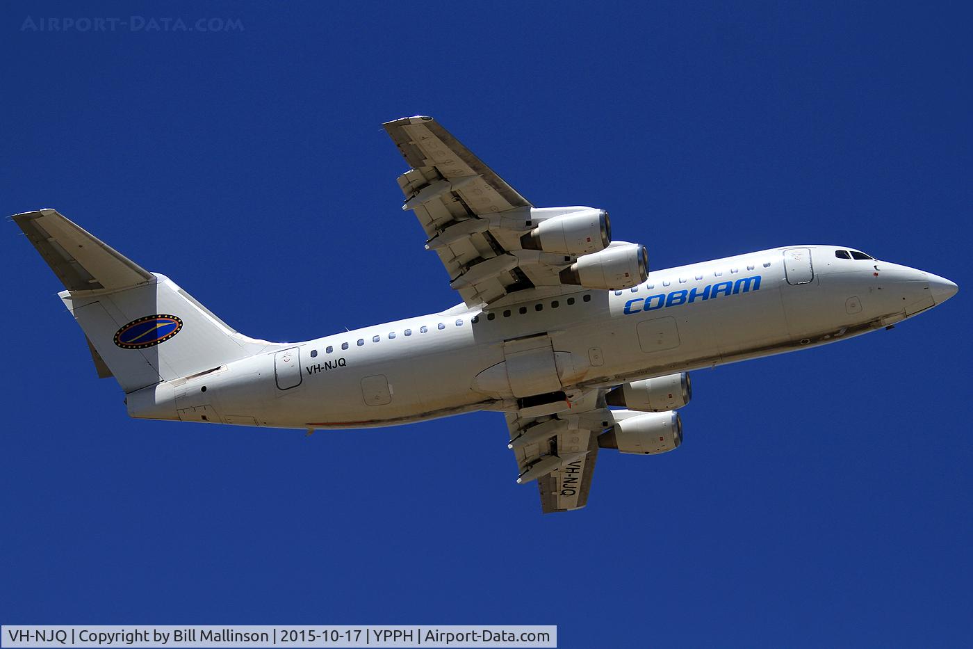 VH-NJQ, 1998 British Aerospace Avro 146-RJ100 C/N E3328, away off 24