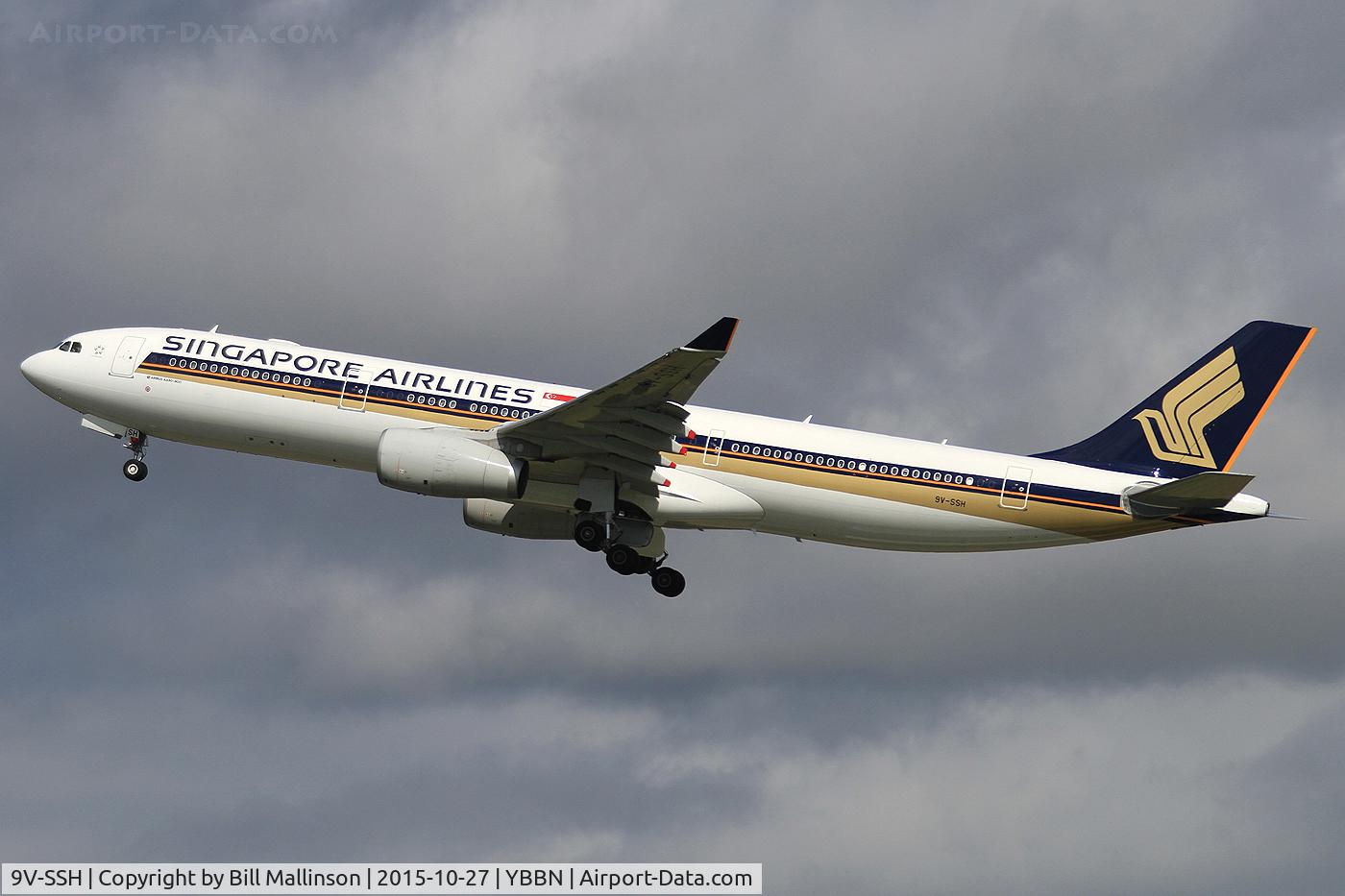 9V-SSH, 2015 Airbus A330-343 C/N 1648, away from 01