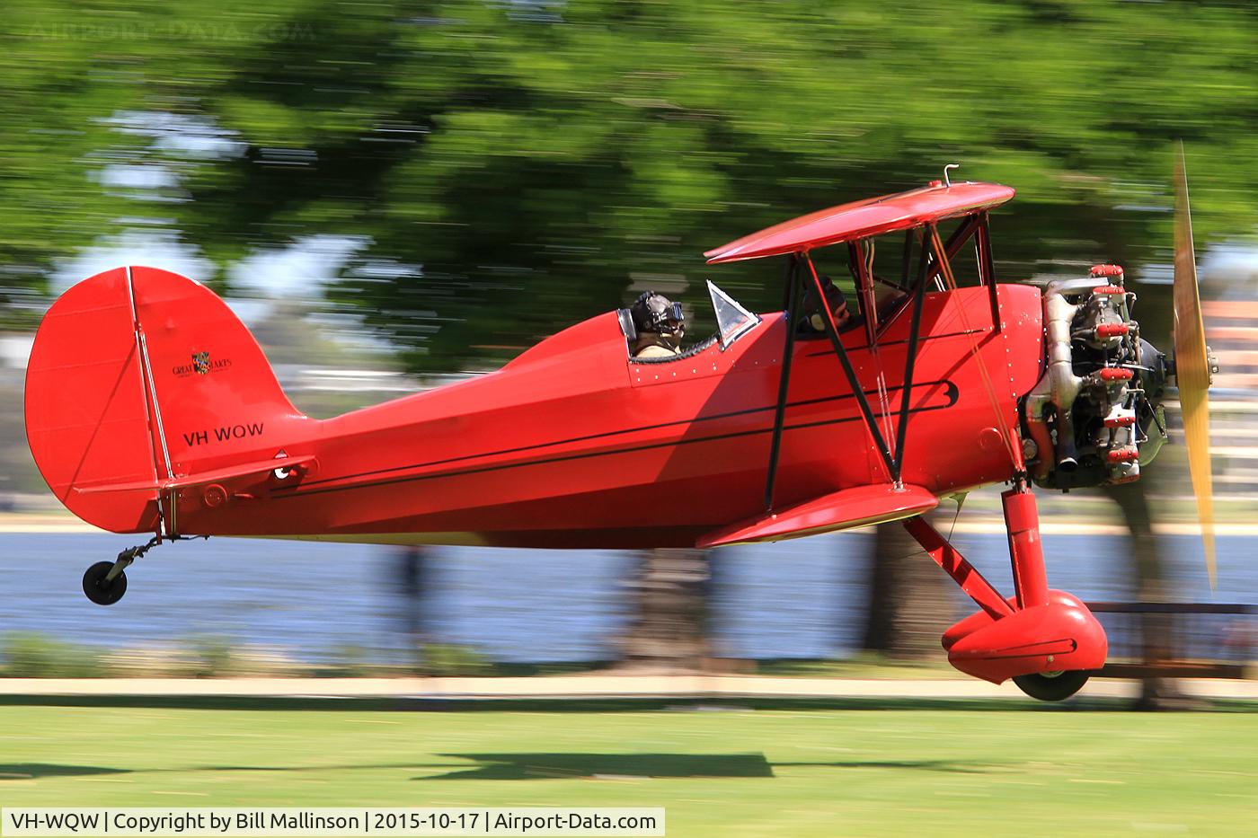 VH-WQW, 2001 Great Lakes 2T-1A-2 Sport Trainer C/N 003, 2015 Langley Park Fly In, Perth City, Western Australia