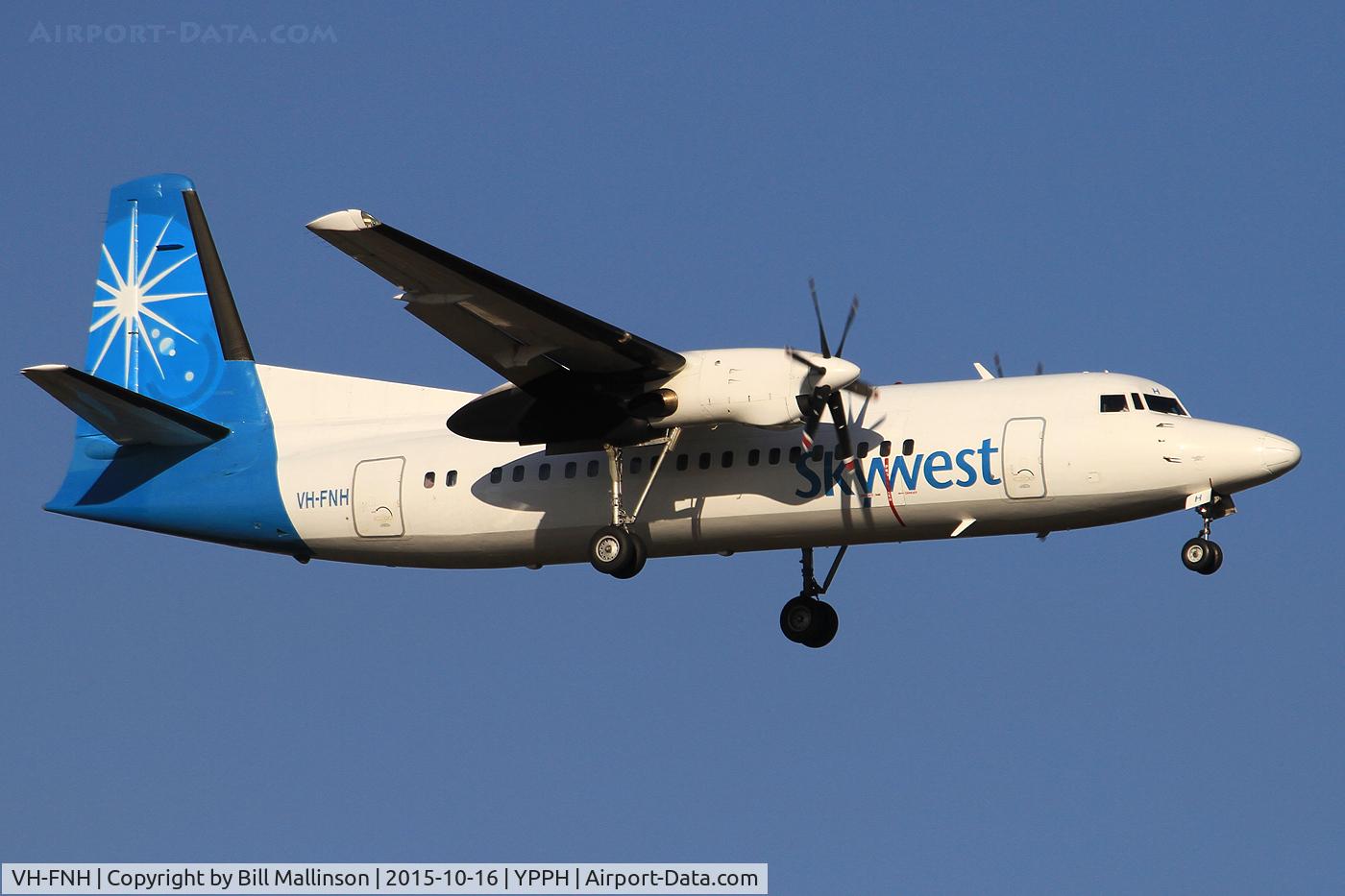 VH-FNH, 1987 Fokker 50 C/N 20113, FINALS TO 21