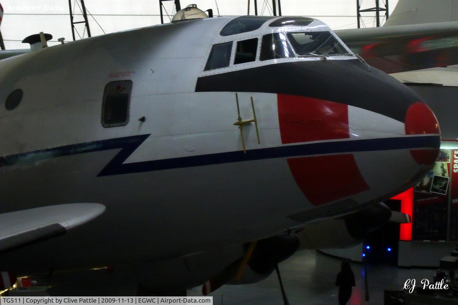 TG511, 1948 Handley Page Hastings T.5 C/N HP67/21, Preserved with the Royal Air Museum at RAF Cosford EGWC.