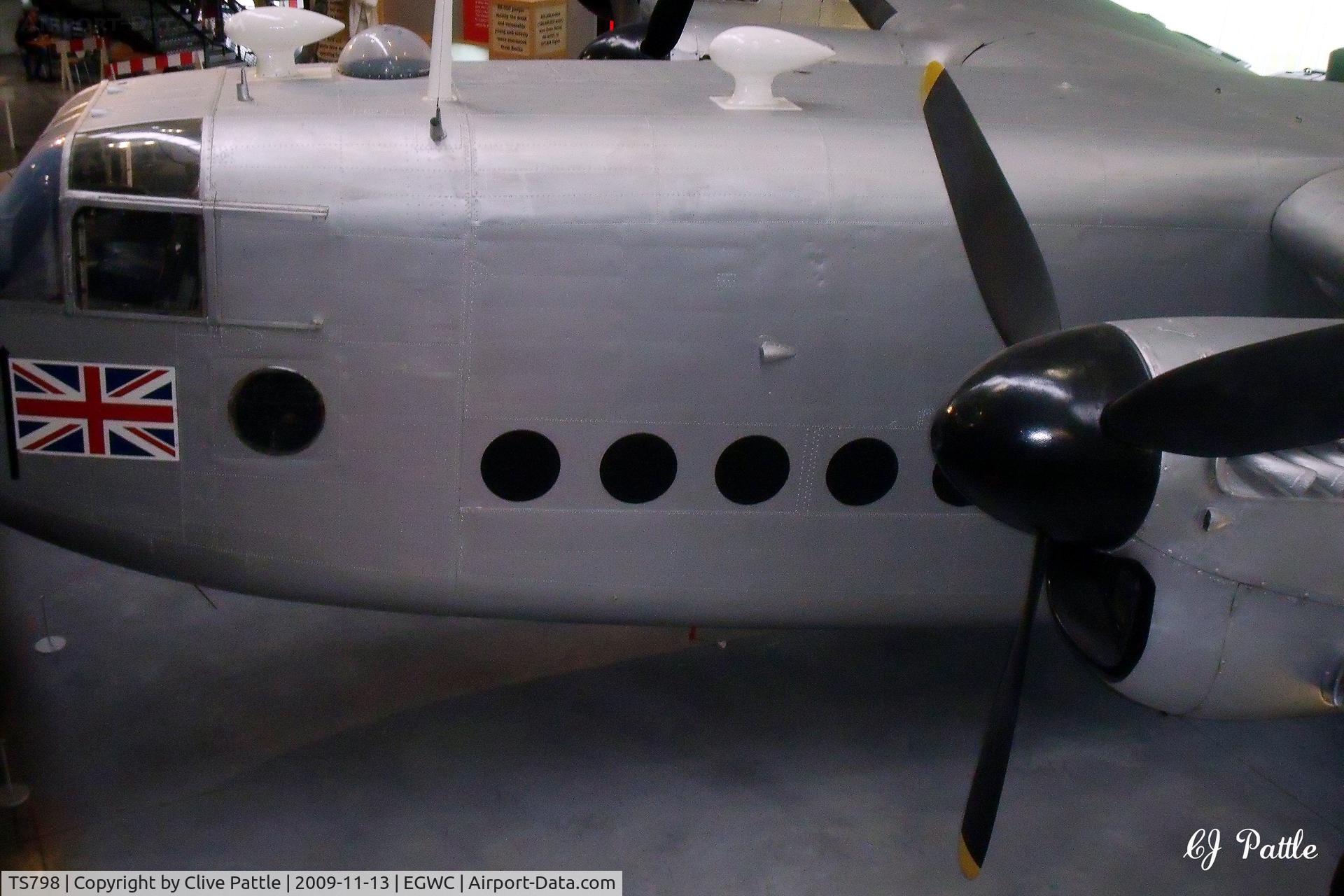 TS798, Avro 685 York C.1 C/N 1223, Preserved with the Royal Air Museum at RAF Cosford EGWC.