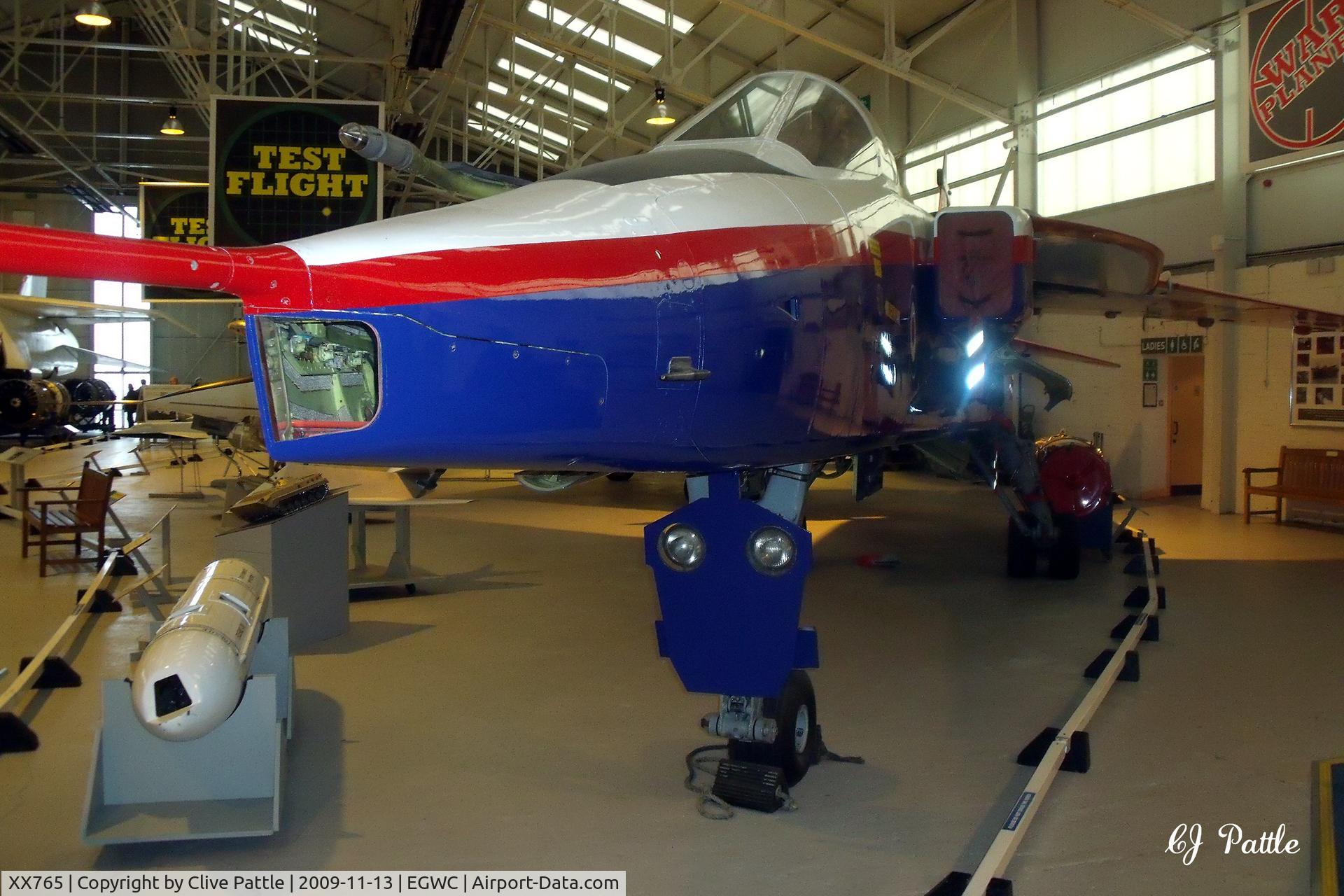 XX765, 1975 Sepecat Jaguar GR.3A C/N S.62, Preserved with the Royal Air Museum at RAF Cosford EGWC.