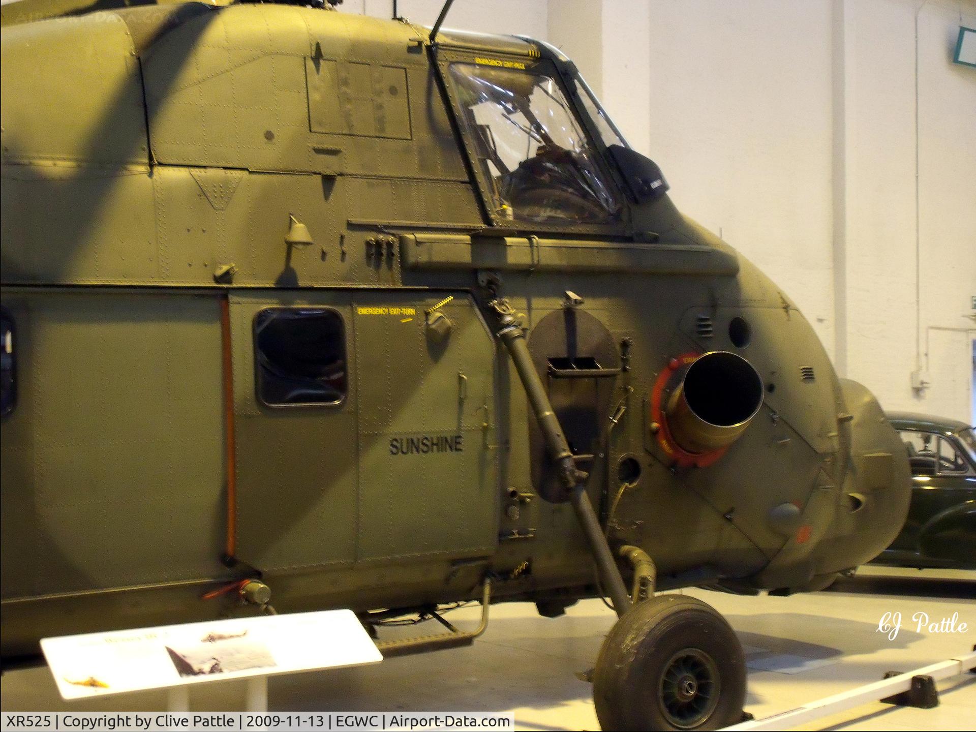 XR525, 1964 Westland Wessex HC.2 C/N WA147, On display in the Royal Air Museum at RAF Cosford EGWC.