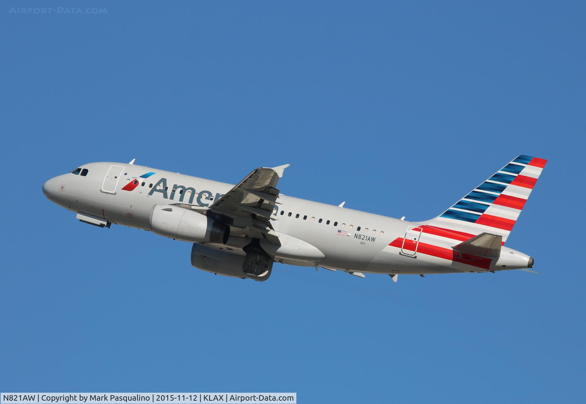 N821AW, 2000 Airbus A319-132 C/N 1406, Airbus A319