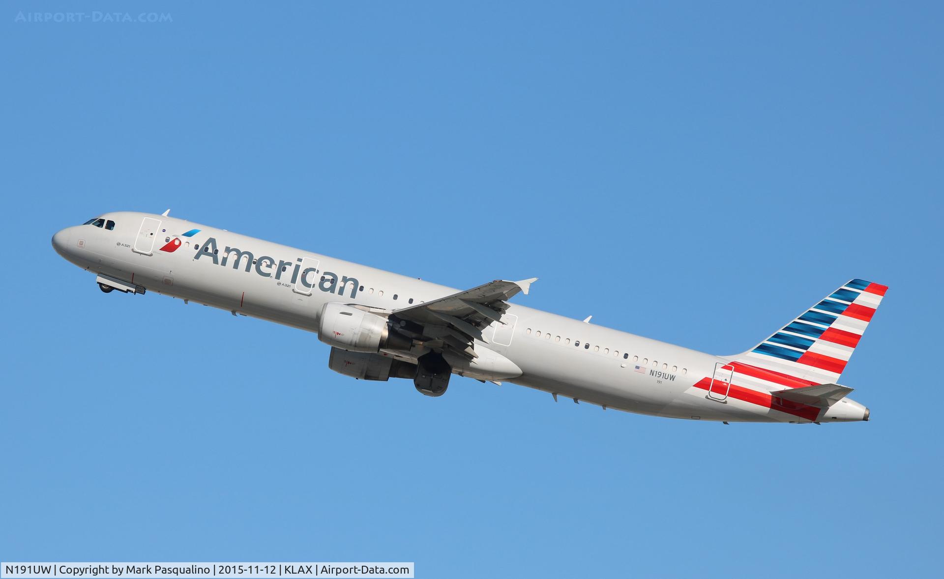N191UW, 2001 Airbus A321-211 C/N 1447, Airbus A321