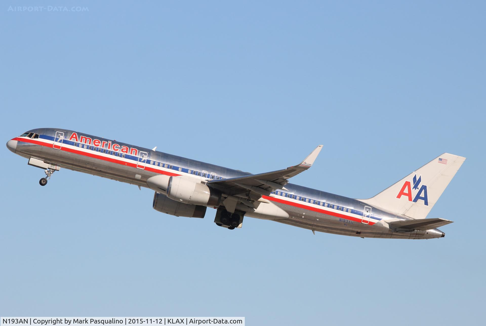 N193AN, 2001 Boeing 757-223 C/N 32387, Boeing 757-200