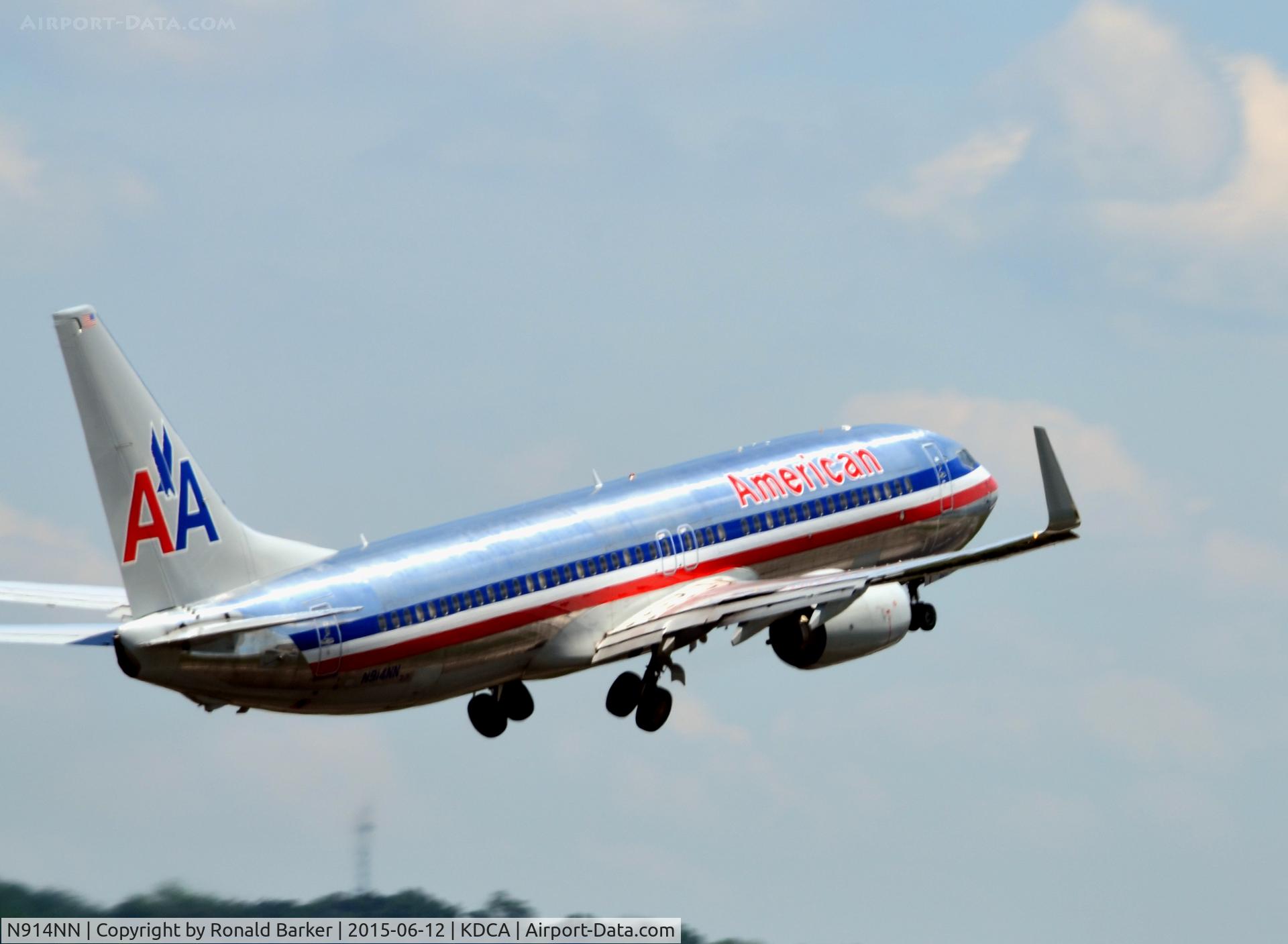 N914NN, 2012 Boeing 737-823 C/N 31161, Departure National
