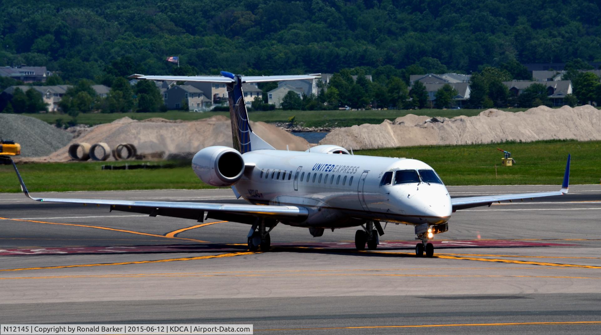 N12145, 2003 Embraer ERJ-145XR (EMB-145XR) C/N 145745, Taxi National