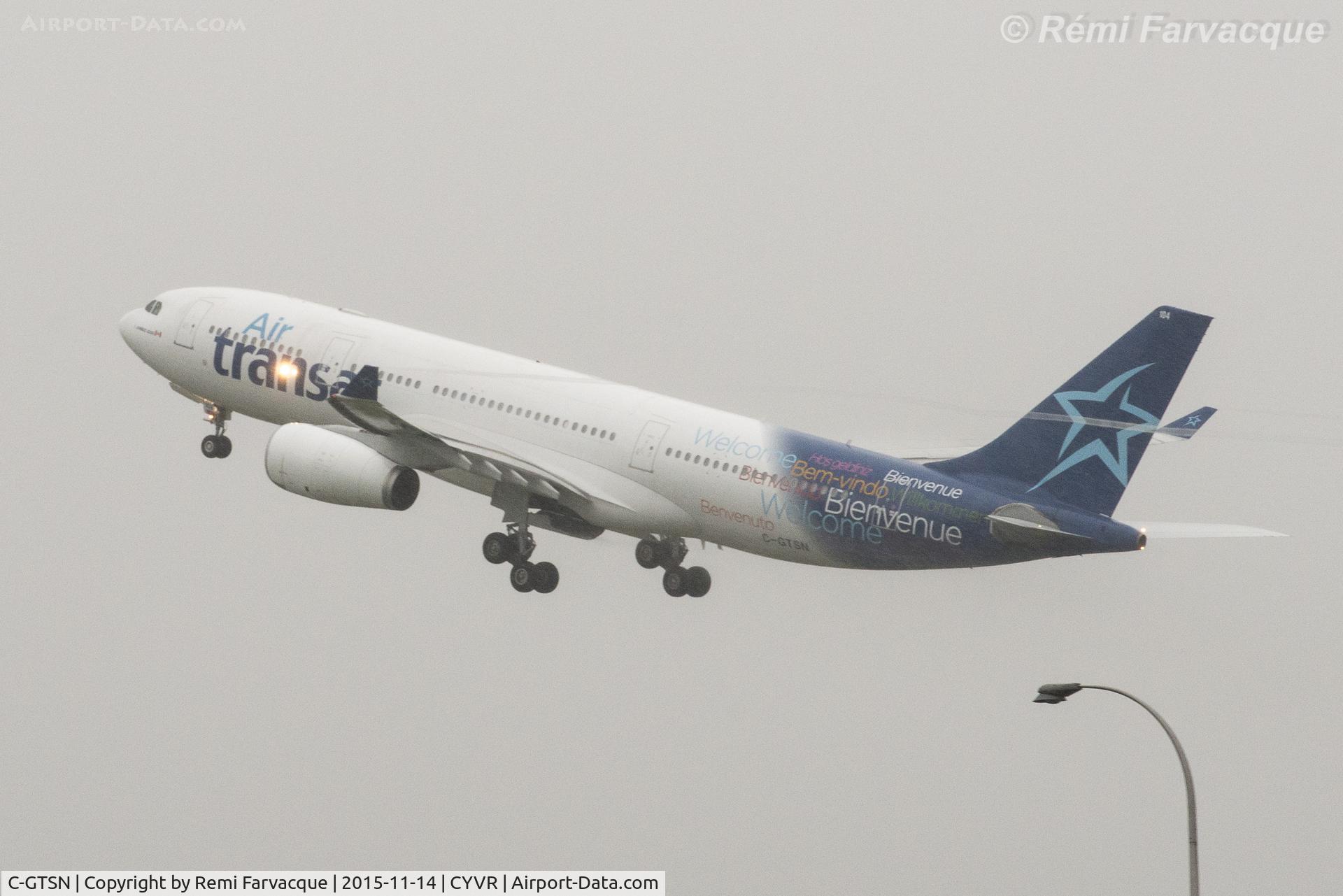 C-GTSN, 2000 Airbus A330-243 C/N 369, Eastbound take-off