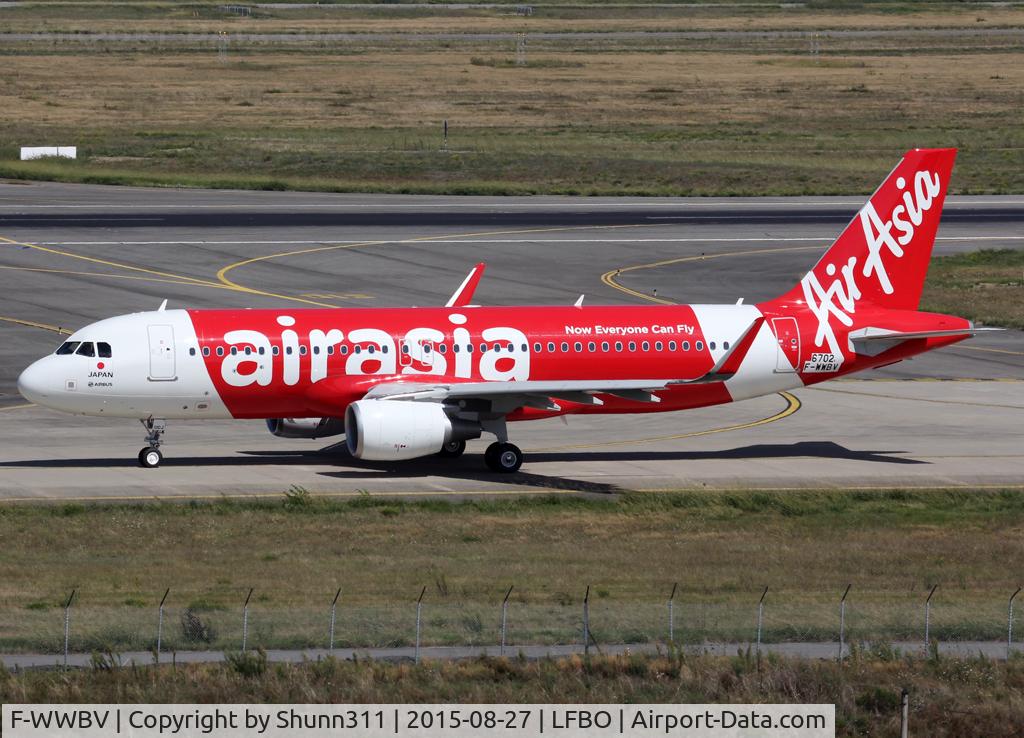 F-WWBV, 2015 Airbus A320-216 C/N 6702, C/n 6702 - To be JA01DJ