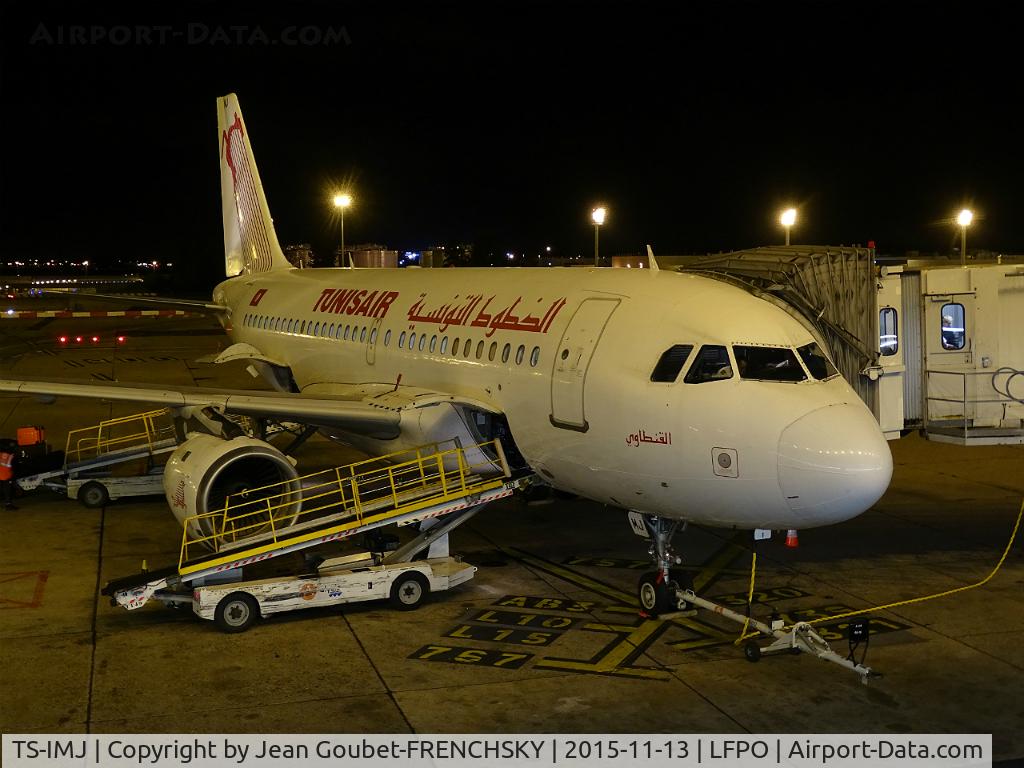 TS-IMJ, 1998 Airbus A319-114 C/N 869, TU635 to Djerba via Monastir