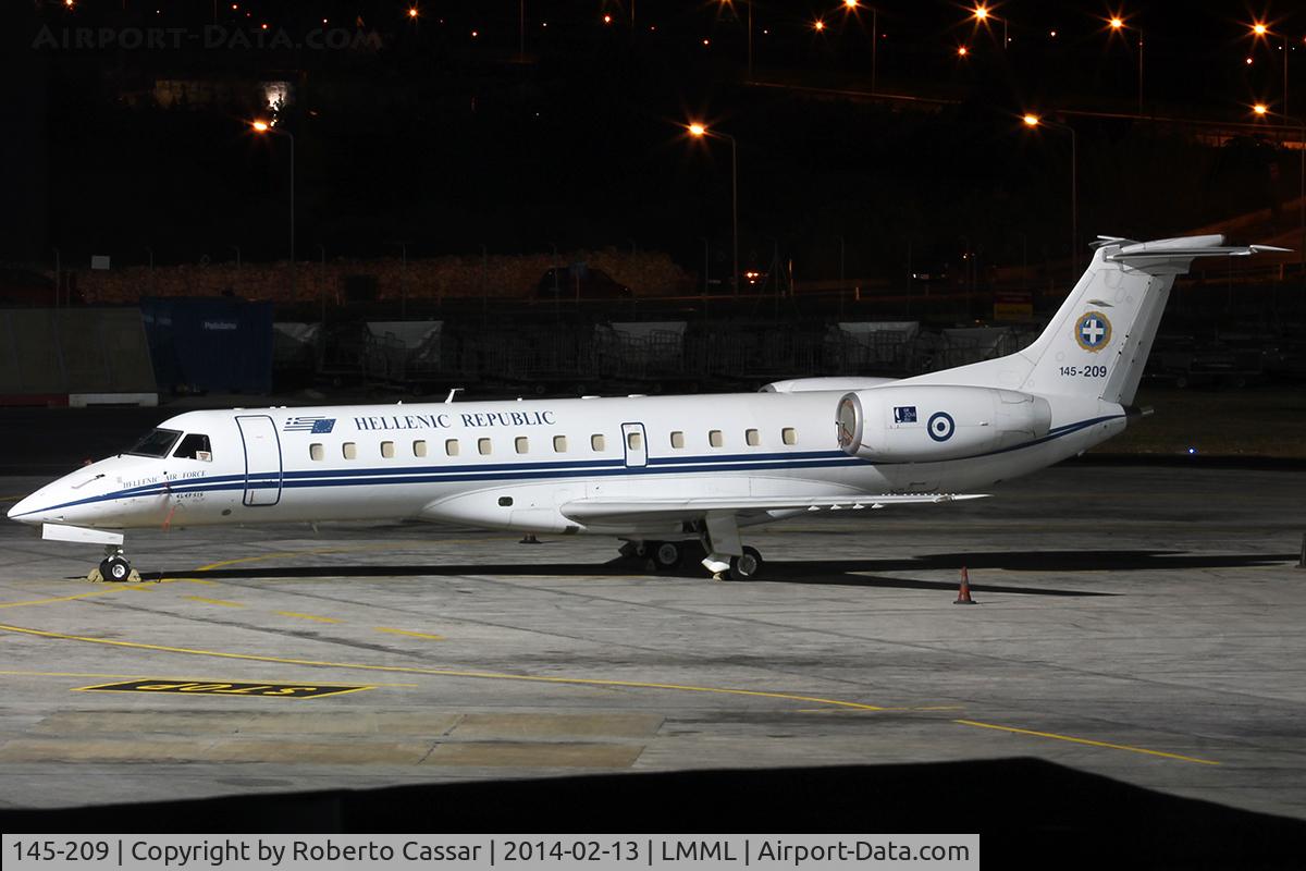 145-209, 1999 Embraer ERJ-135LR (EMB-135LR) C/N 145209, Park 9