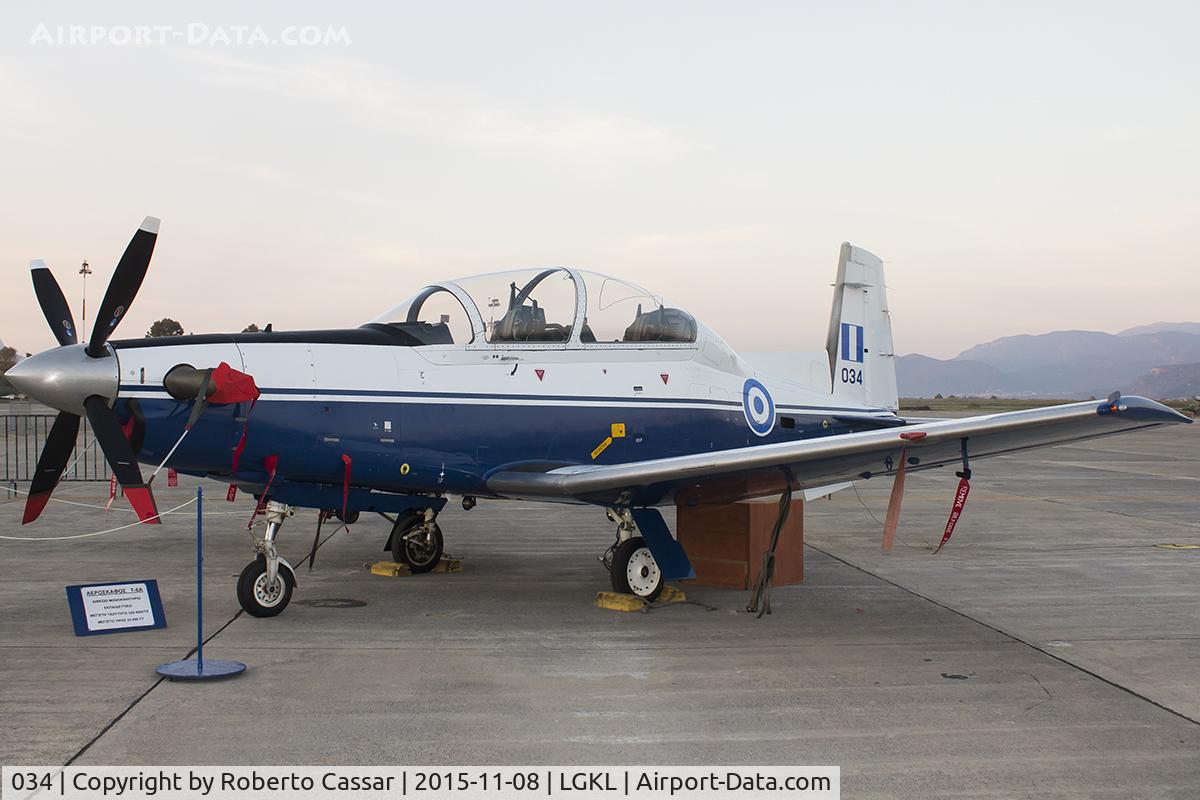 034, 2003 Raytheon T-6A Texan II C/N PG-34, Hellenic Air Force Open Days 2015