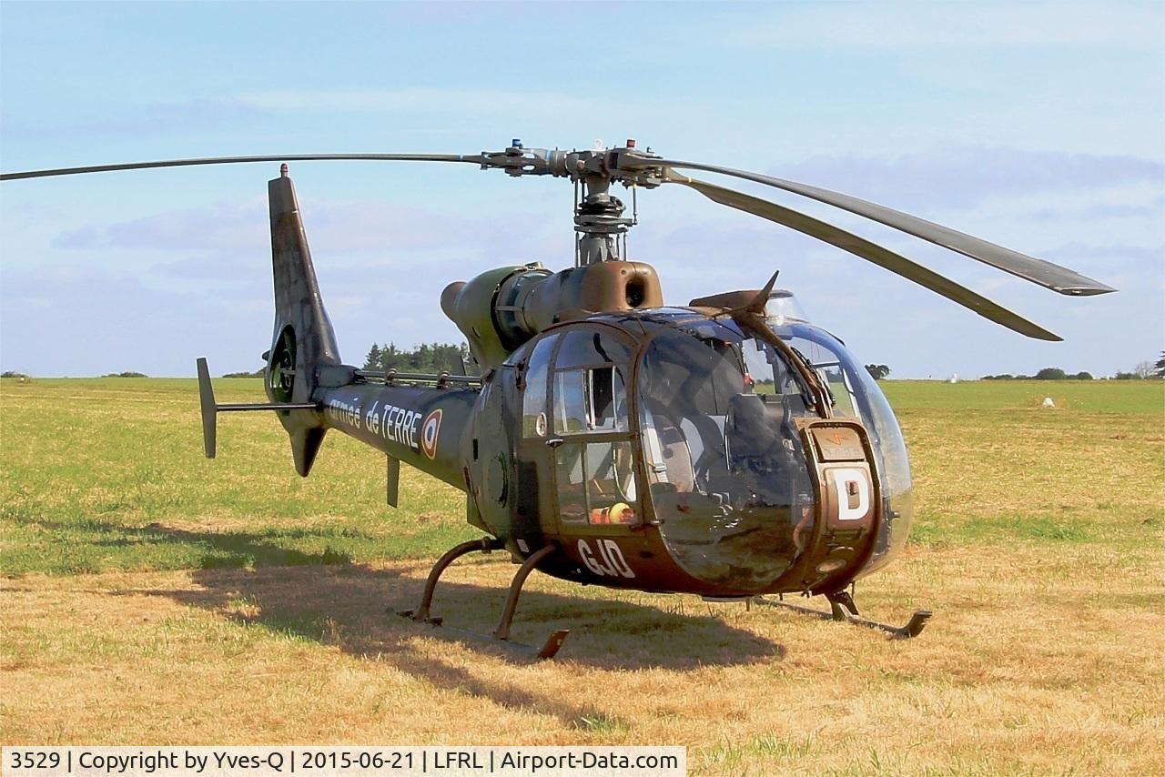3529, Aérospatiale SA-342M Gazelle C/N 1529, Aérospatiale SA-342M Gazelle, Static display, Lanvéoc-Poulmic (LFRL) Open day 2015