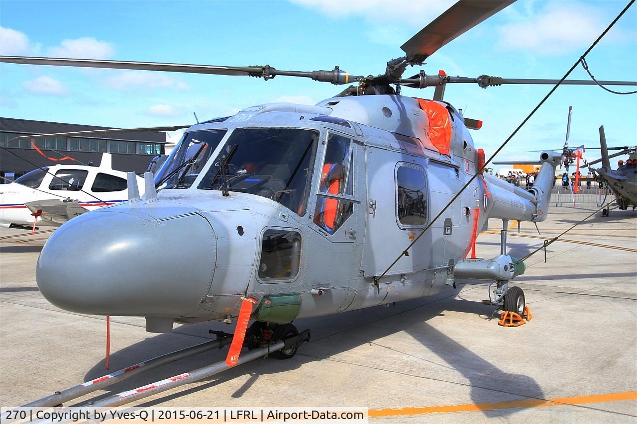 270, Westland Lynx HAS.2(FN) C/N 057, Westland Lynx HAS.2(FN), Static display, Lanvéoc-Poulmic (LFRL) Open day 2015