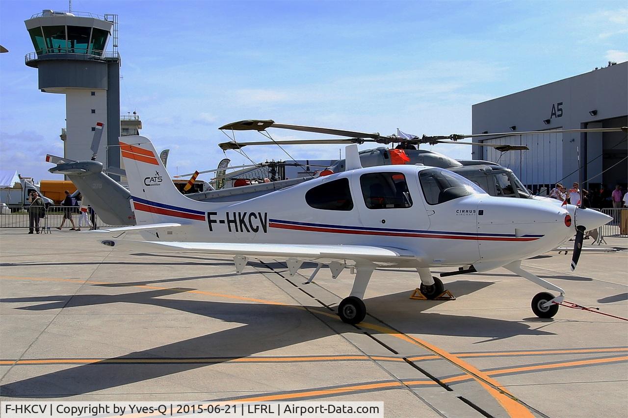 F-HKCV, 2012 Cirrus SR20 C/N 2214, Cirrus SR20, Static display, Lanvéoc-Poulmic (LFRL) Open day 2015