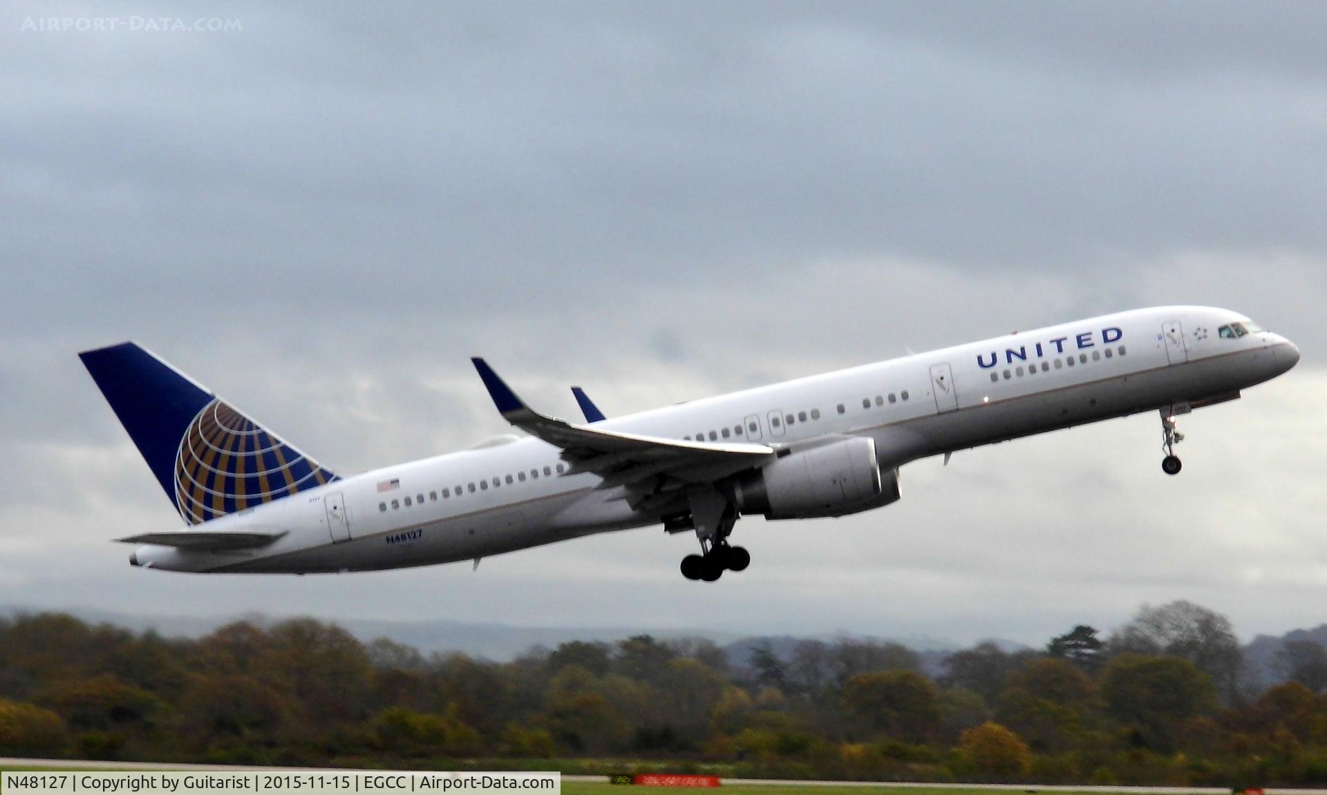 N48127, 1998 Boeing 757-224 C/N 28968, At Manchester