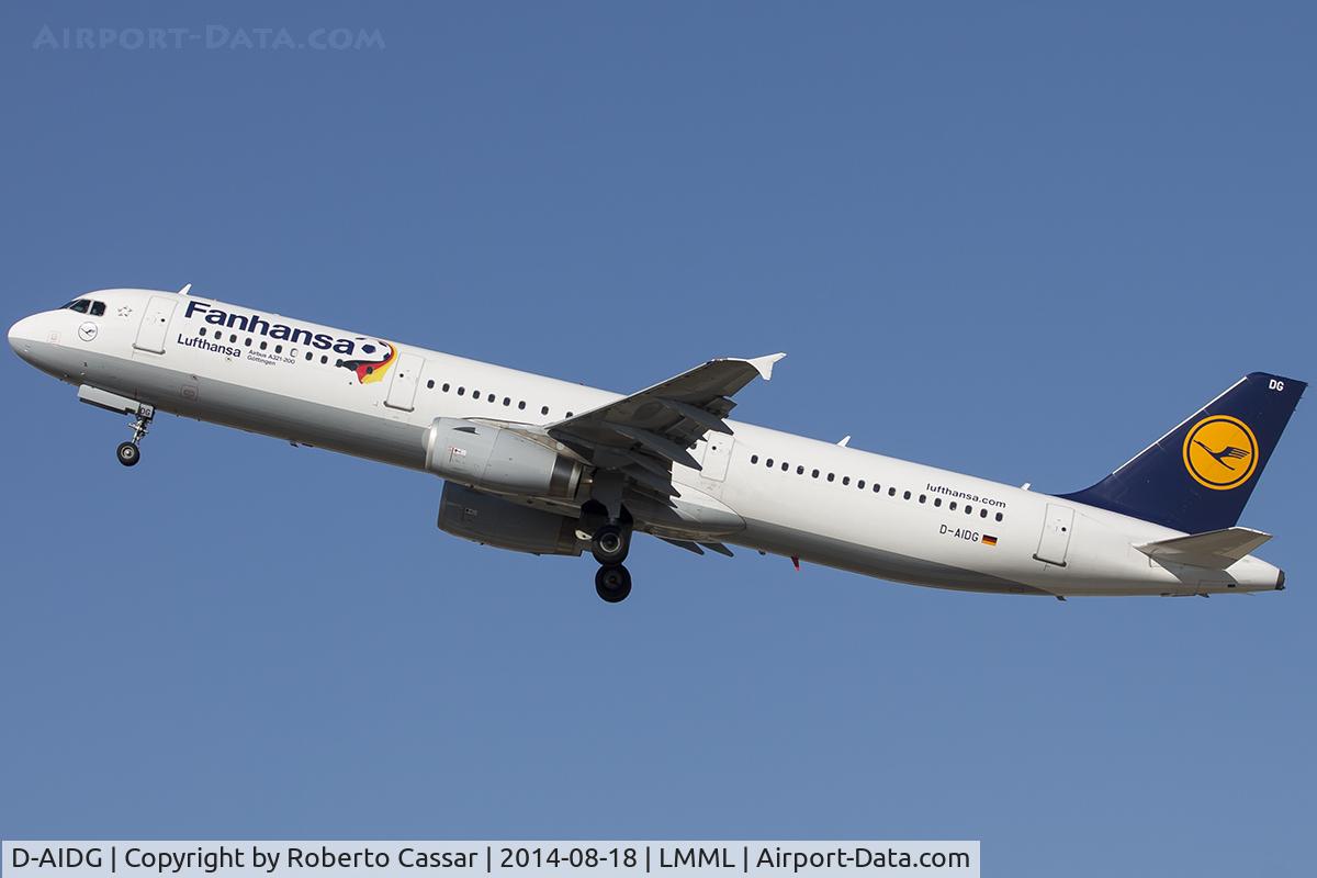 D-AIDG, 2011 Airbus A321-231 C/N 4672, Fanhansa