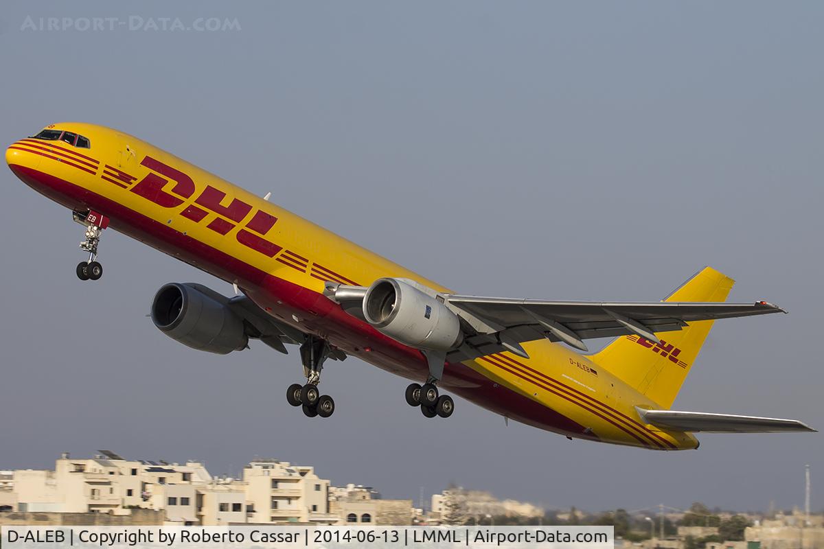 D-ALEB, 1982 Boeing 757-236/SF C/N 22173, Runway 31