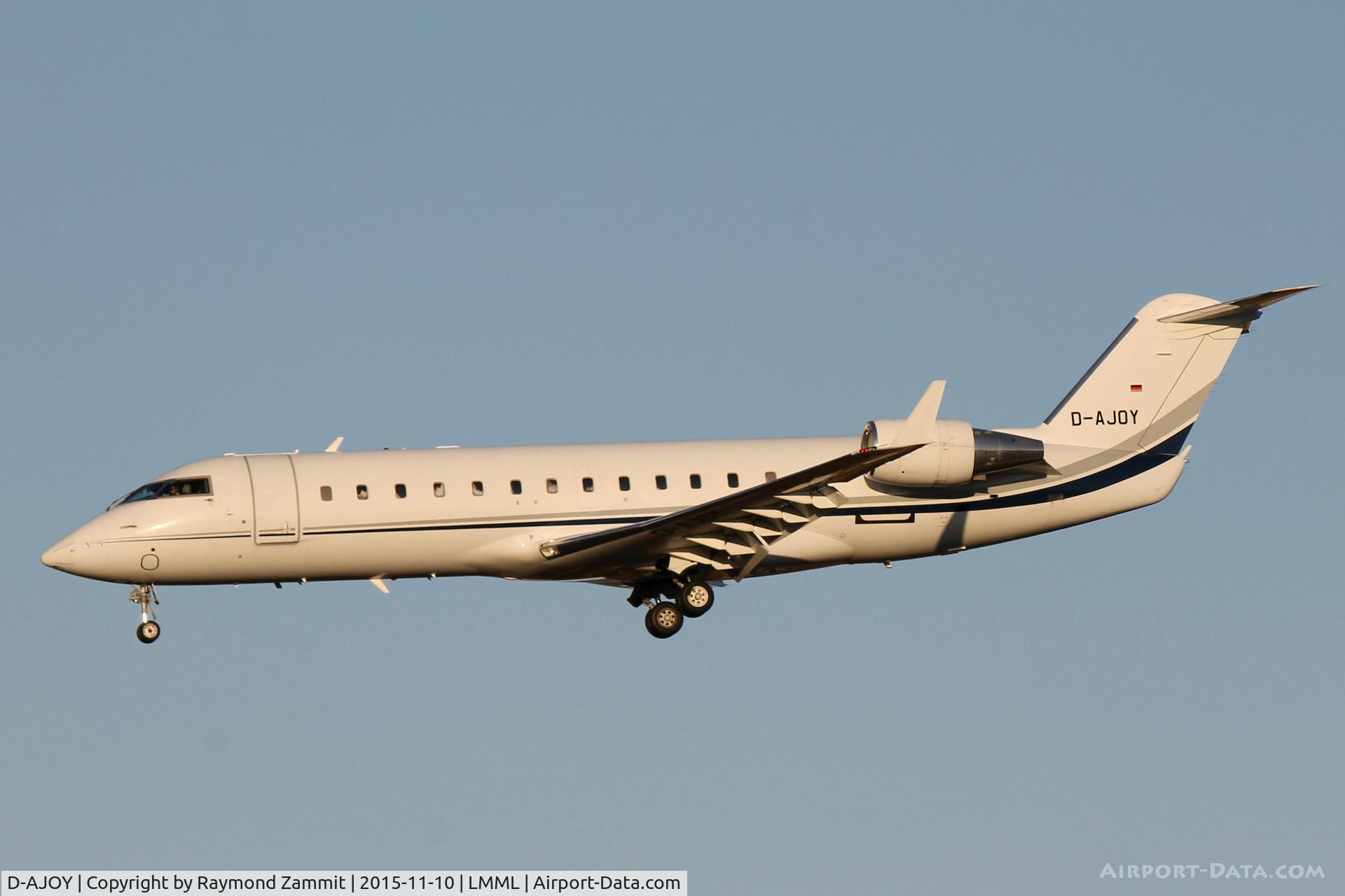 D-AJOY, 2007 Bombardier Challenger 850 (CL-600-2B19) C/N 8069, Bombardier Challenger 850 D-AJOY