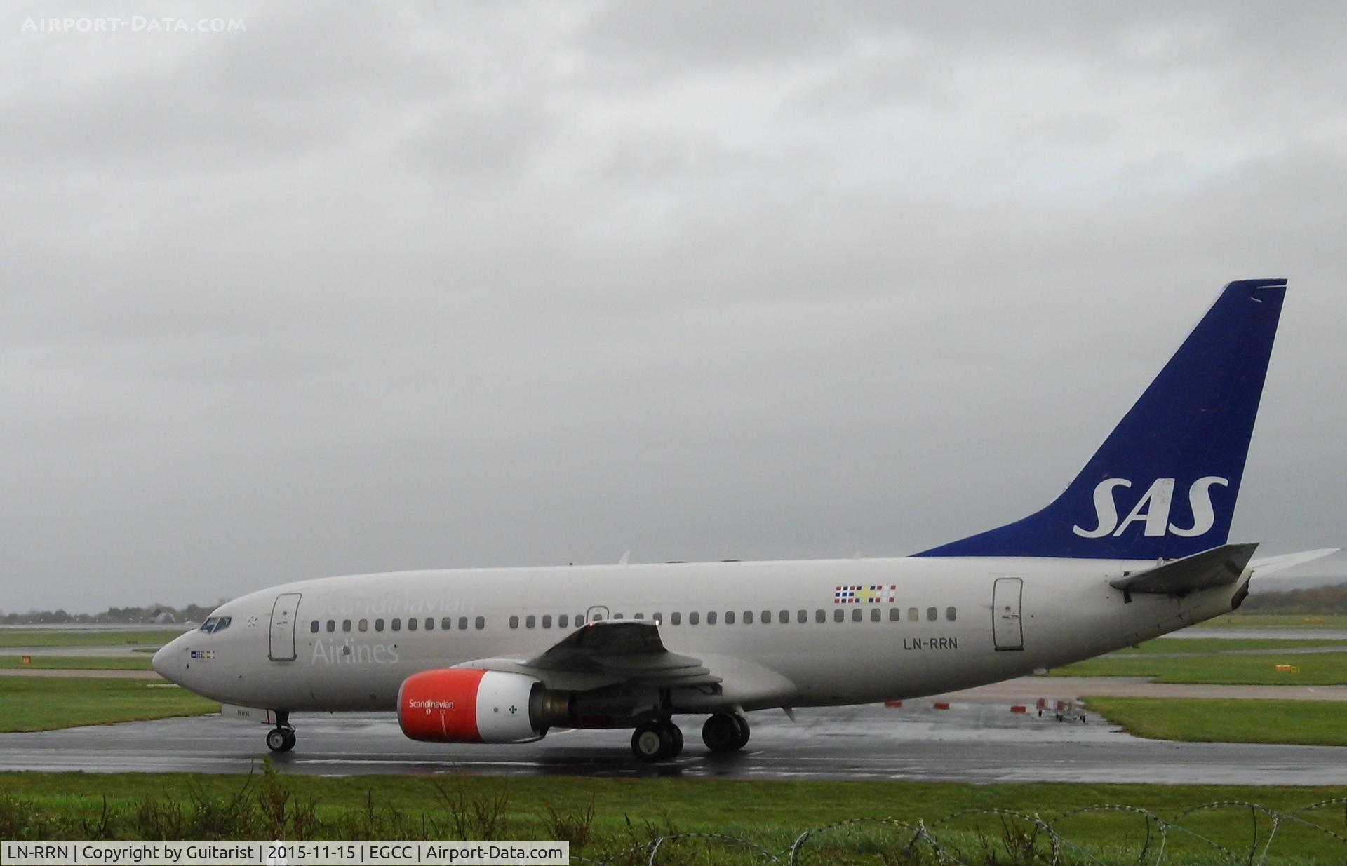 LN-RRN, 1999 Boeing 737-783 C/N 30191, At Manchester