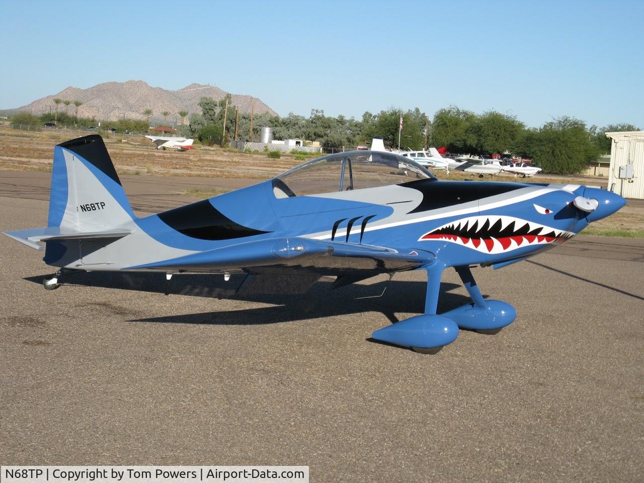 N68TP, 2015 Vans RV-8 C/N 83300, Just Painted