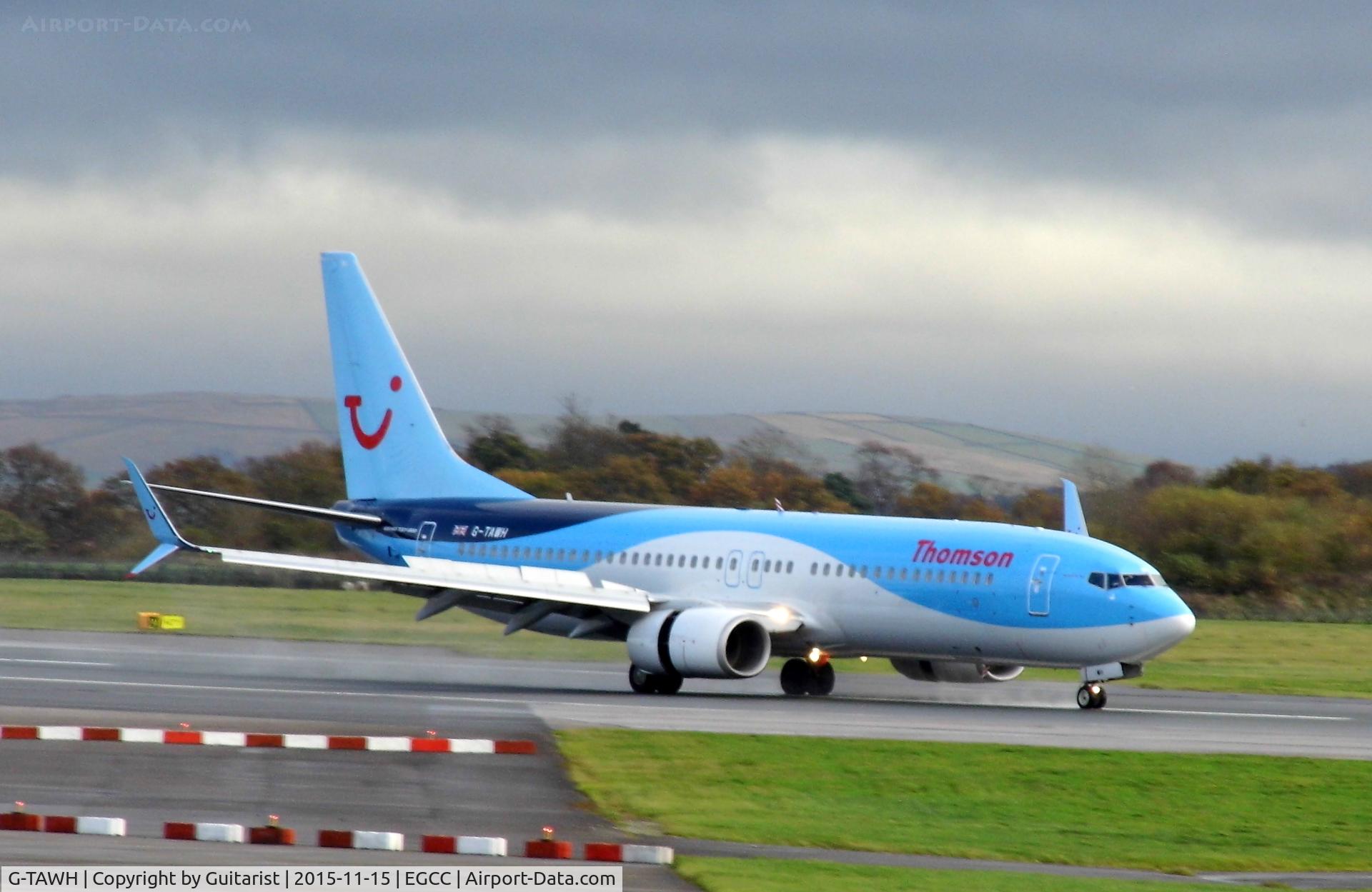 G-TAWH, 2012 Boeing 737-8K5 C/N 38107, At Manchester
