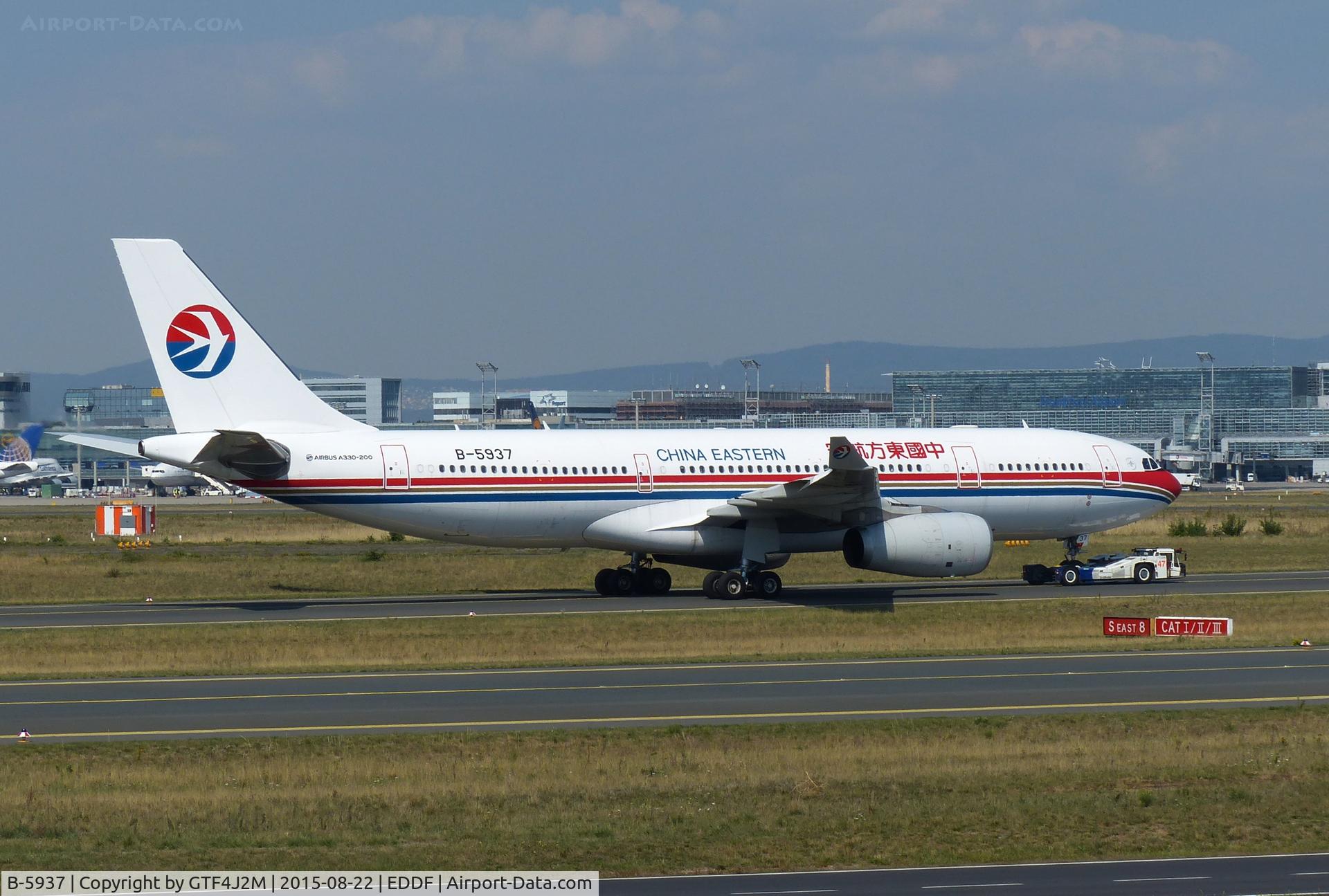 B-5937, 2013 Airbus A330-243 C/N 1468, B-5937  at Frankfurt 22.8.15