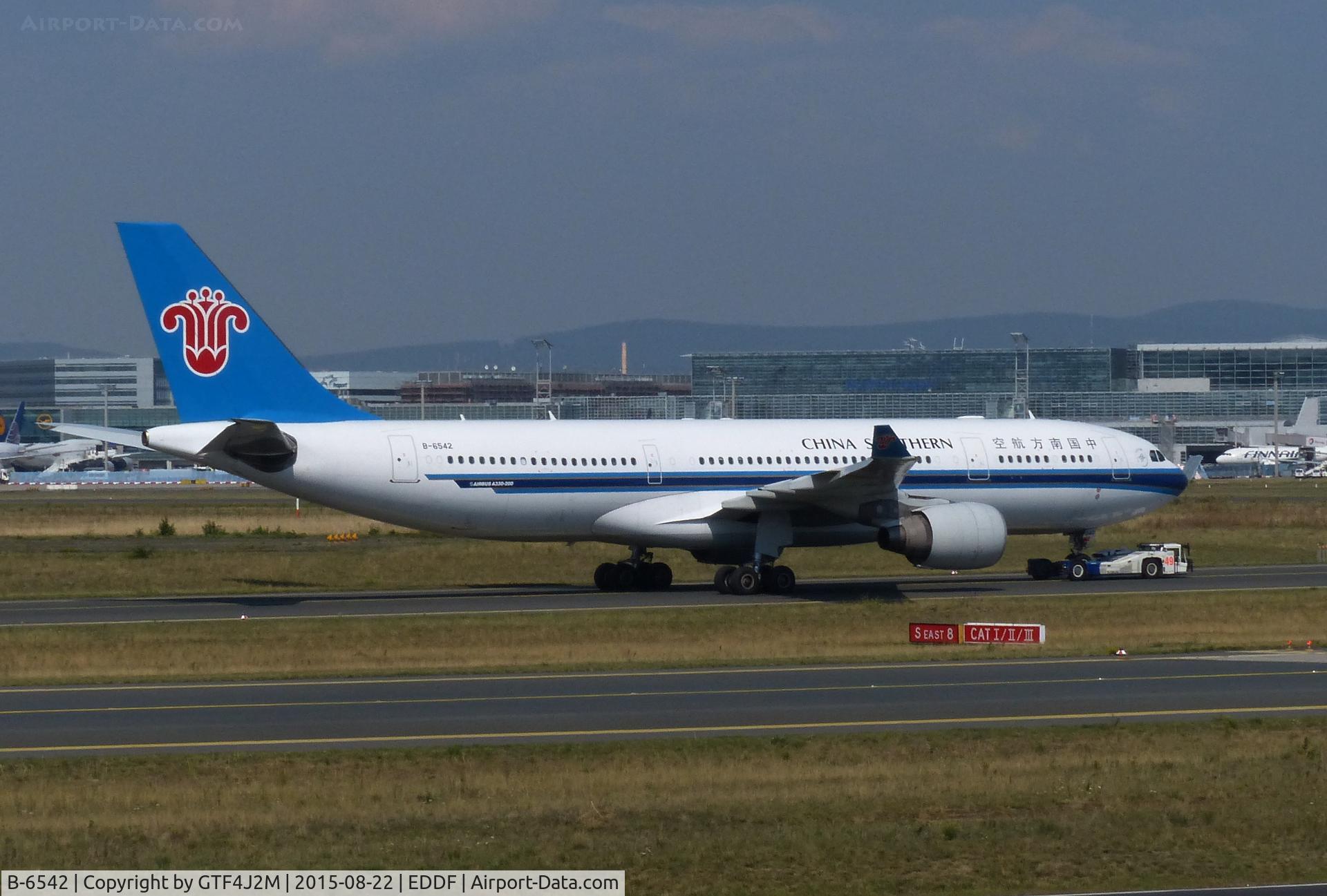 B-6542, 2012 Airbus A330-223 C/N 1297, B-6542  at Frankfurt 22.8.15