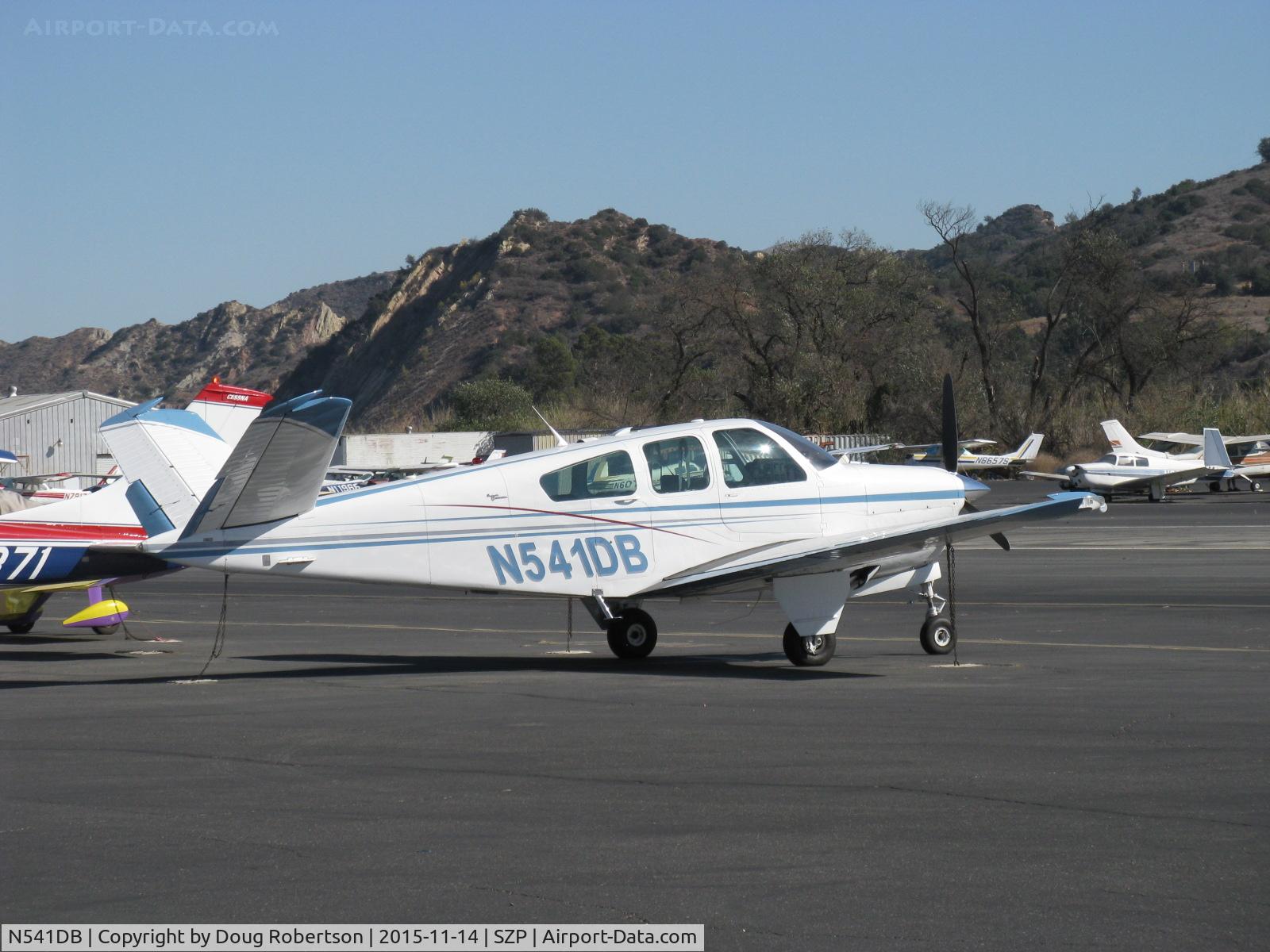 N541DB, 1964 Beech S35 Bonanza C/N D-7333, 1964 Beech S35 BONANZA, Continental IO-520-B 285 hp