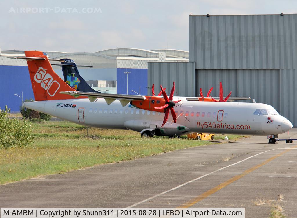 M-AMRM, 2010 ATR 72-212A C/N 826, For Fastjet but still stored in Fly540 c/s...