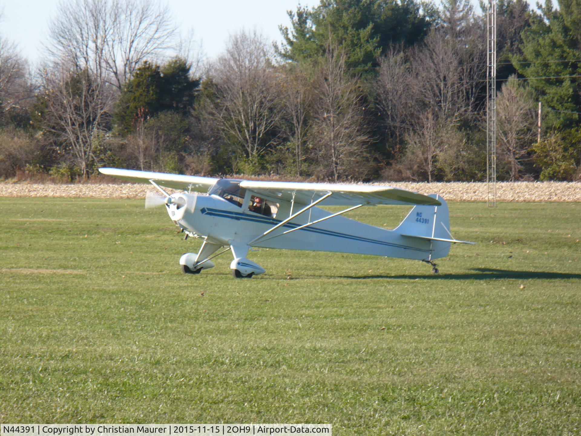 N44391, 1946 Taylorcraft BC12-D1 C/N 10191, Taylorcraft BC-12