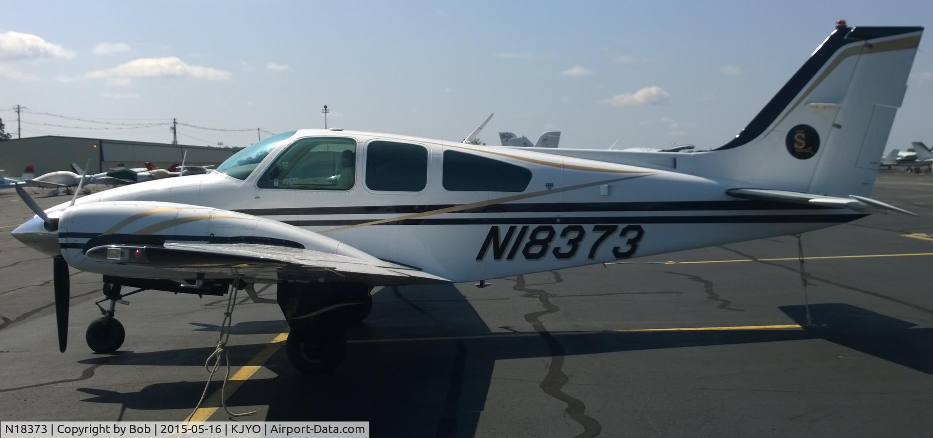 N18373, 1981 Beech 95-B55 (T42A) Baron C/N TC-2415, This was a beautiful Baron!