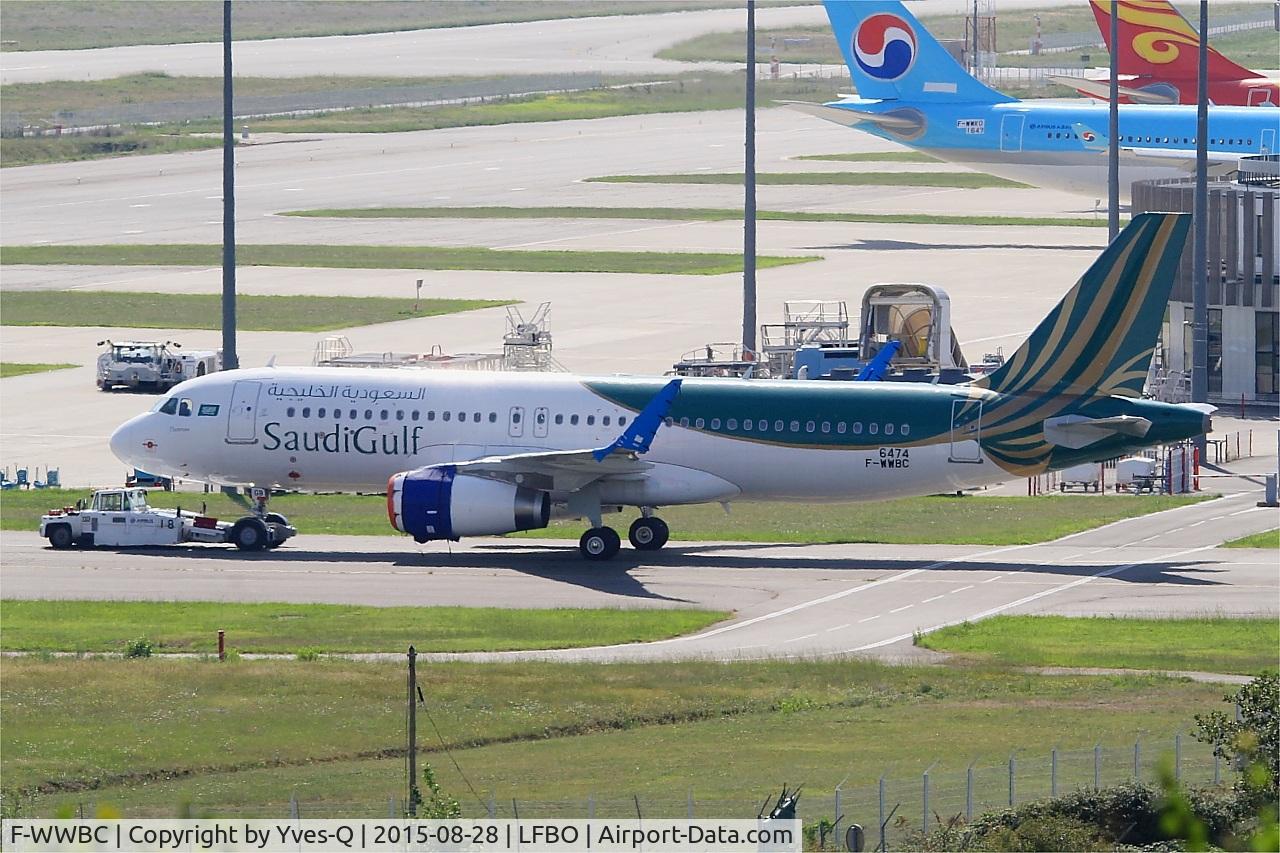 F-WWBC, 2015 Airbus A320-232 C/N 6474, Airbus A320-232, Airbus delivery center, Toulouse-Blagnac airport (LFBO-TLS)